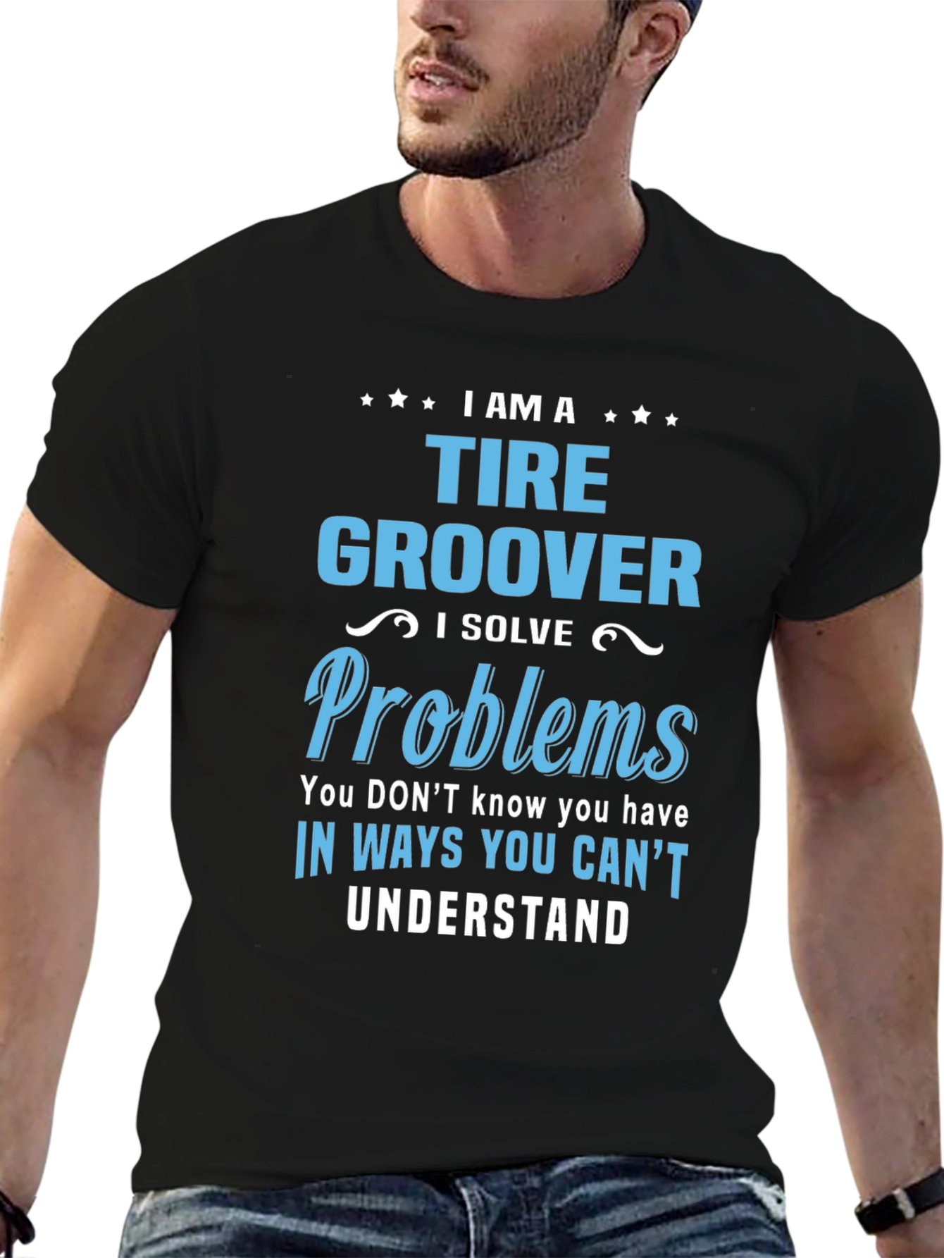 Tire Groover T-Shirt: Problem Solver Tee