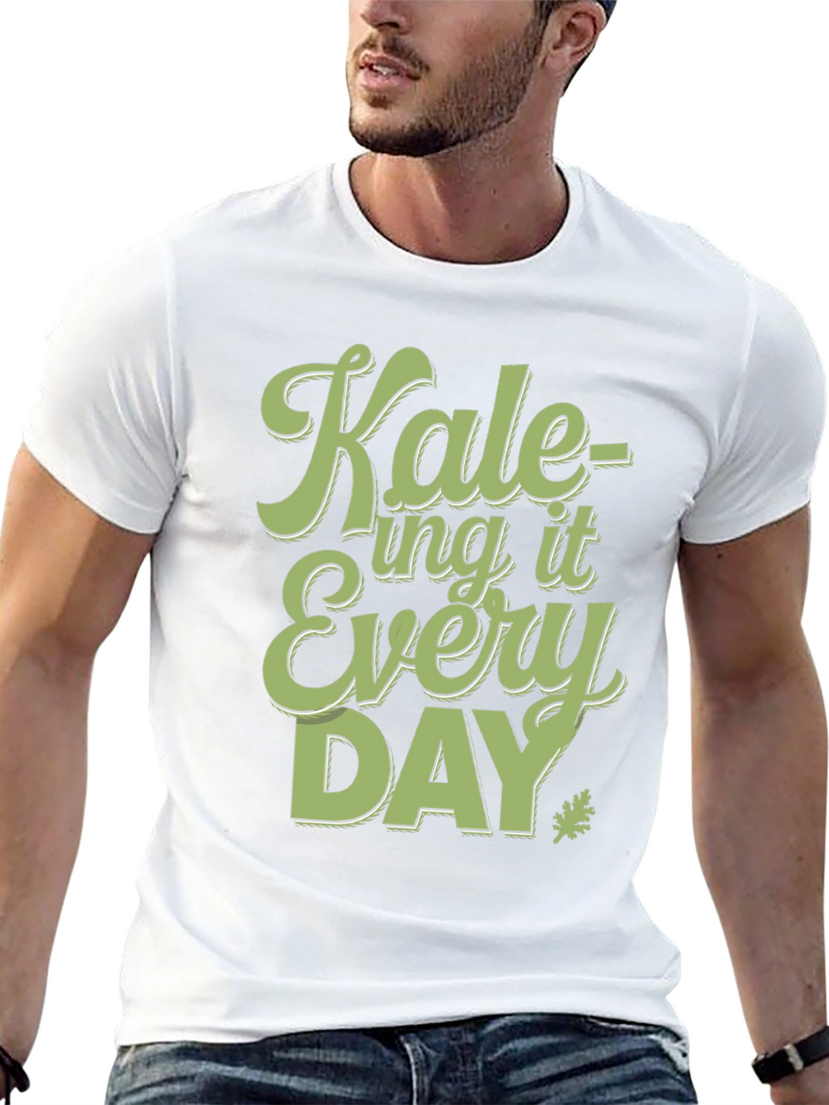 Kale-ing It Every Day T-Shirt - Fun Vegan Tee