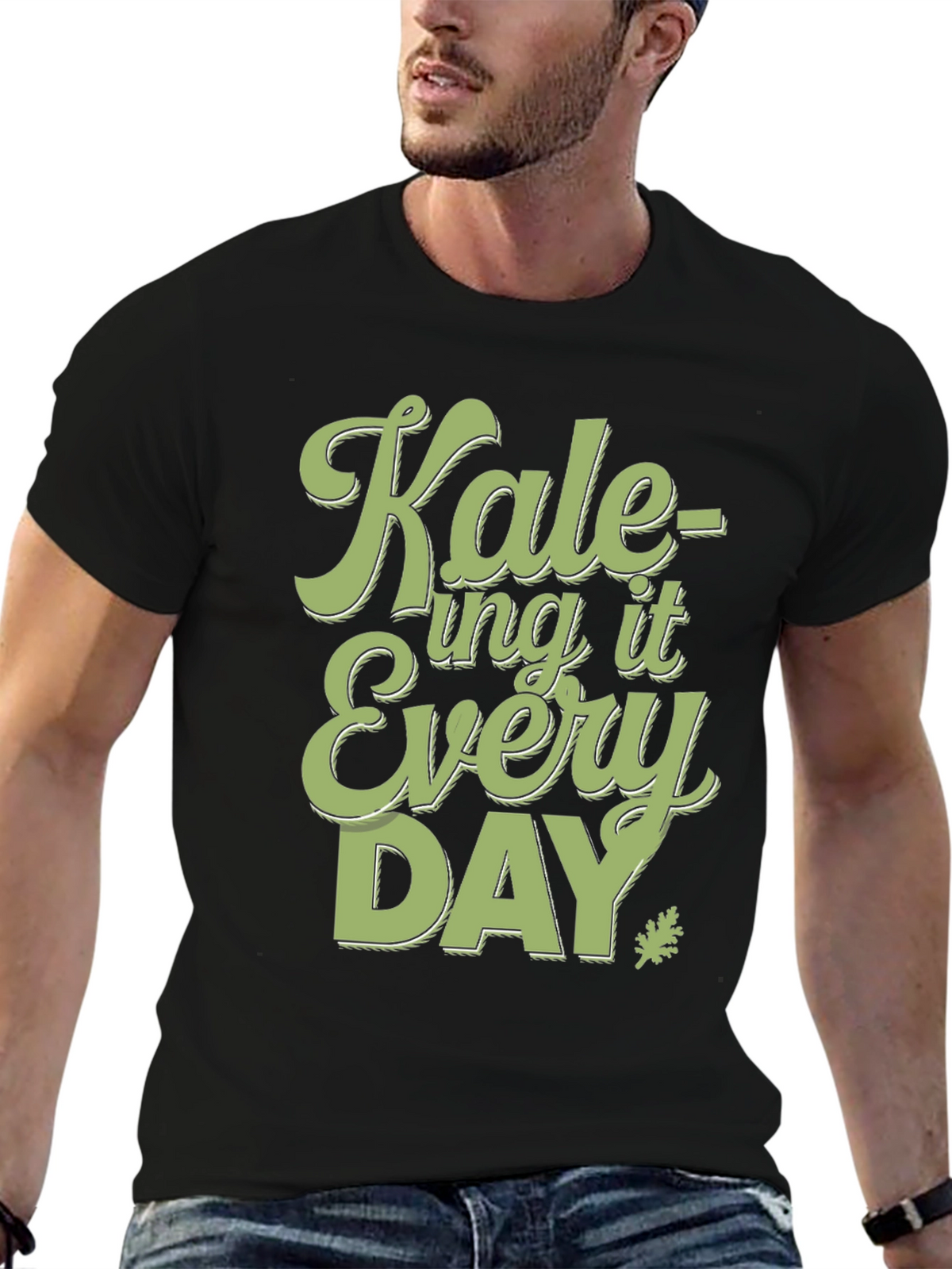 Kale-ing It Every Day T-Shirt - Fun Vegan Tee