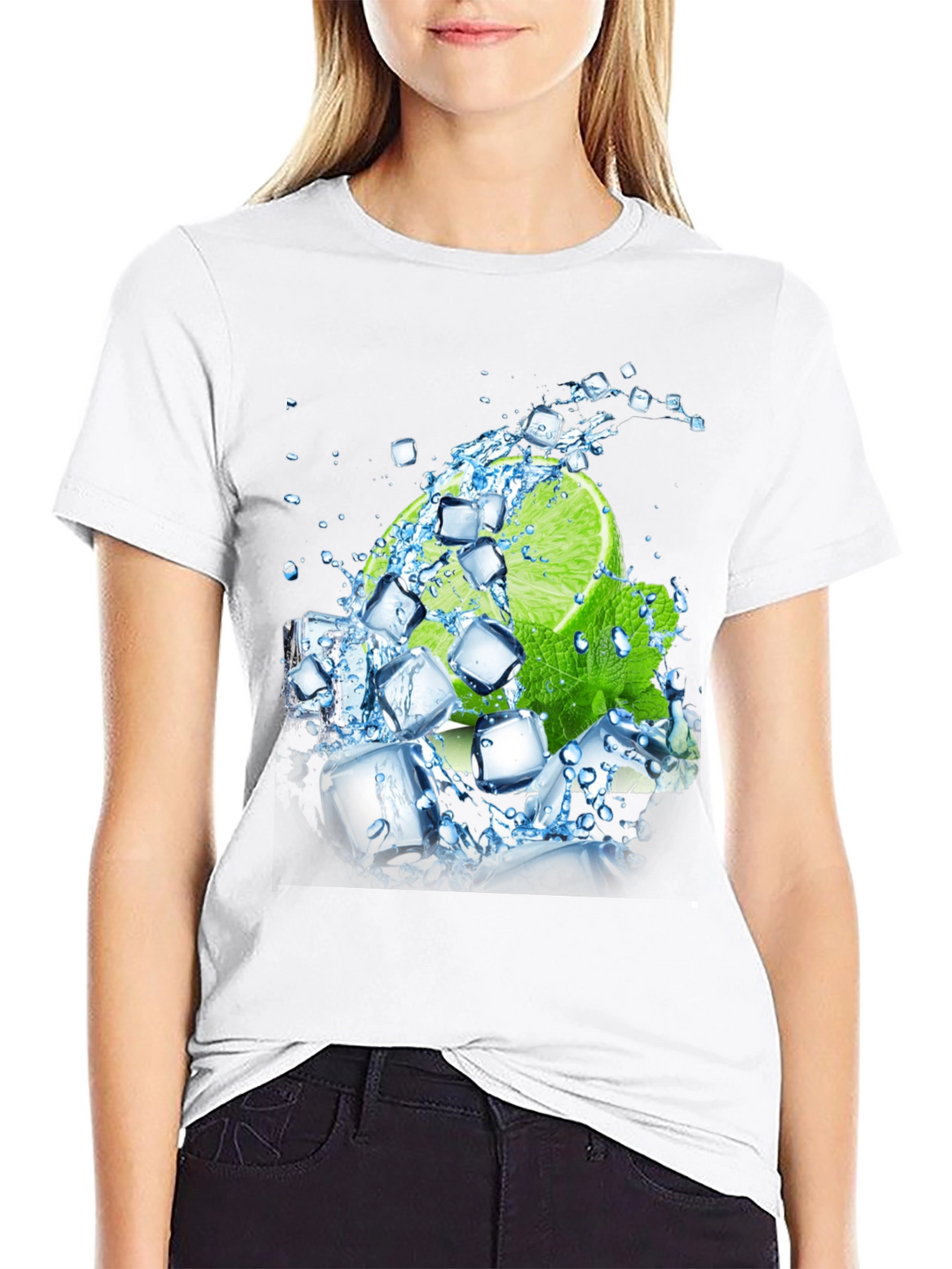 Lime Ice Refreshing Graphic Tee