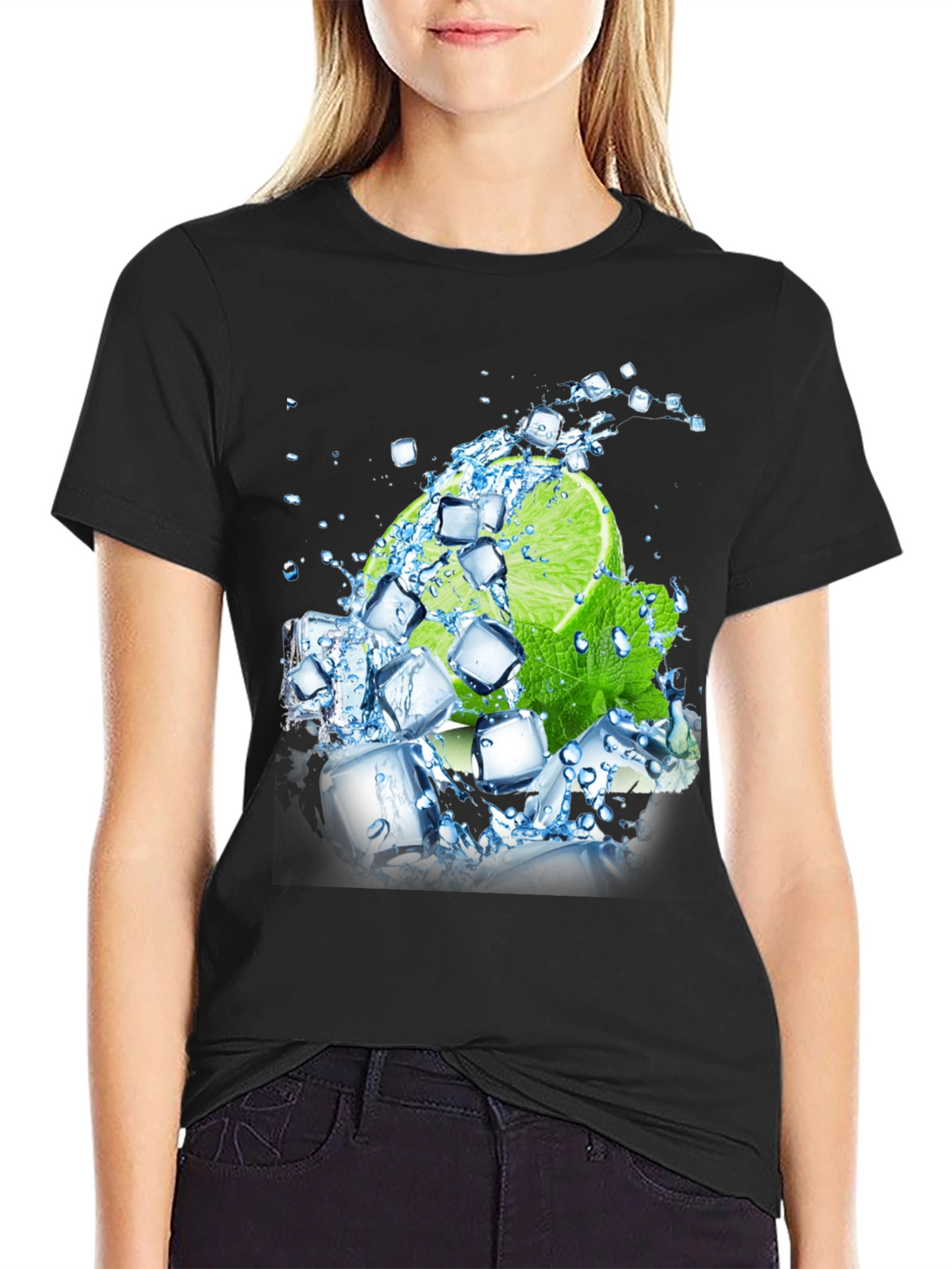 Lime Ice Refreshing Graphic Tee