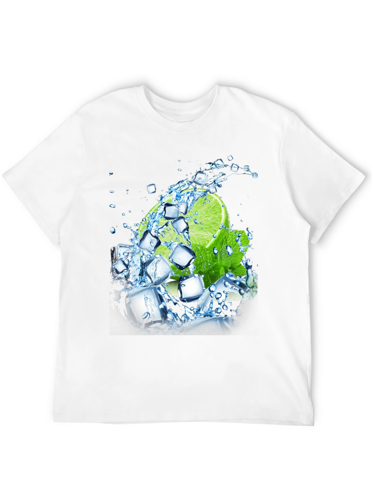 Lime Ice Refreshing Graphic Tee