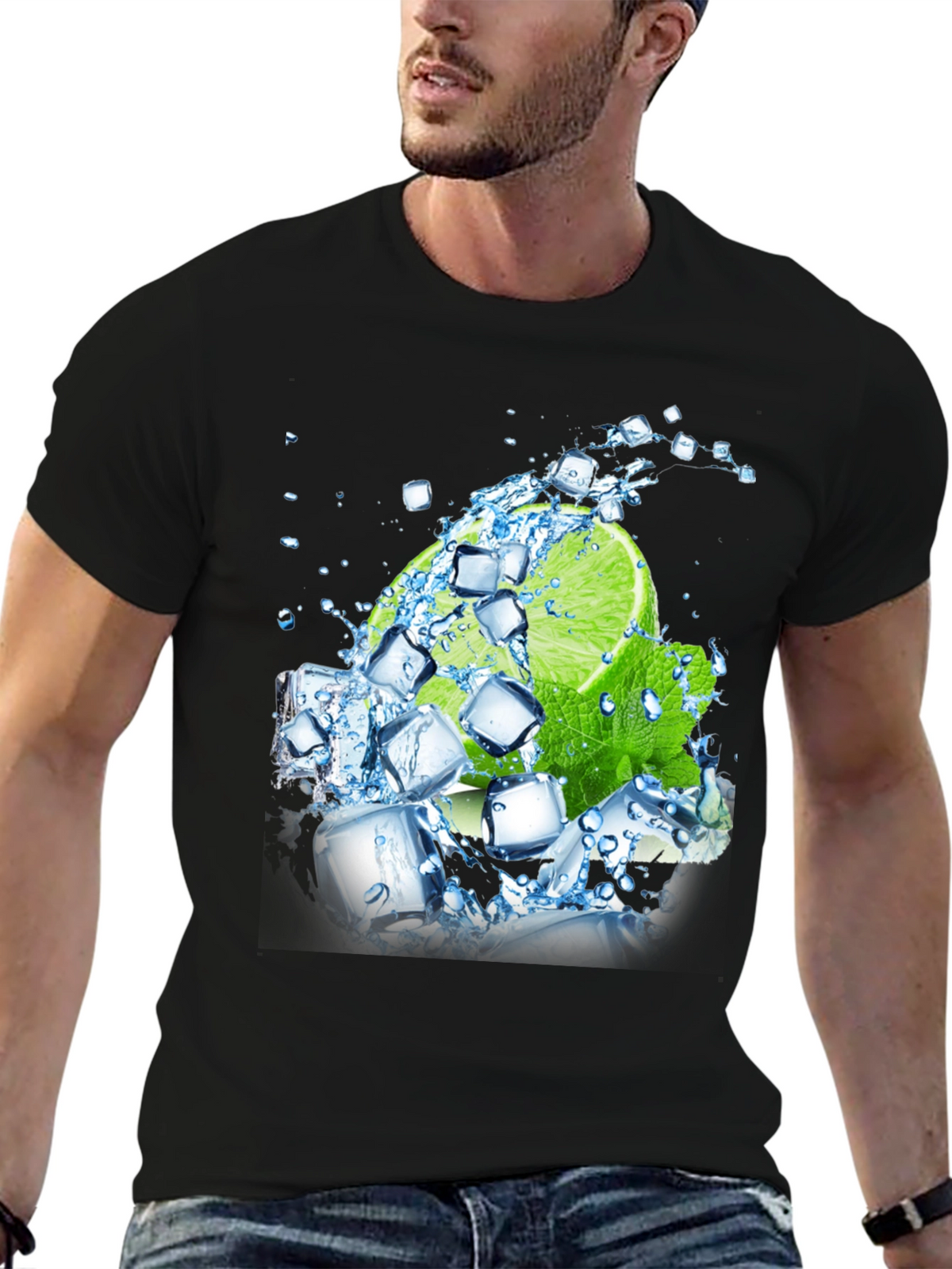 Lime Ice Refreshing Graphic Tee