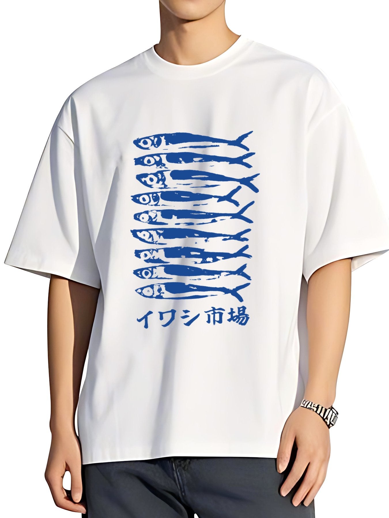 T-shirt Tokyo-tiger-sardine-market-washed-t-shirt