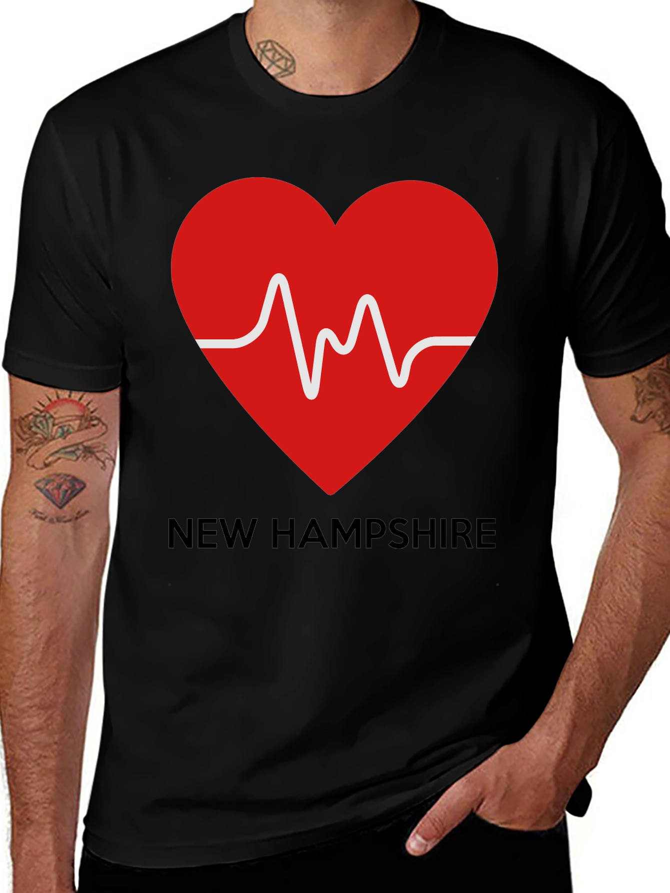 New Hampshire Heartbeat T-Shirt
