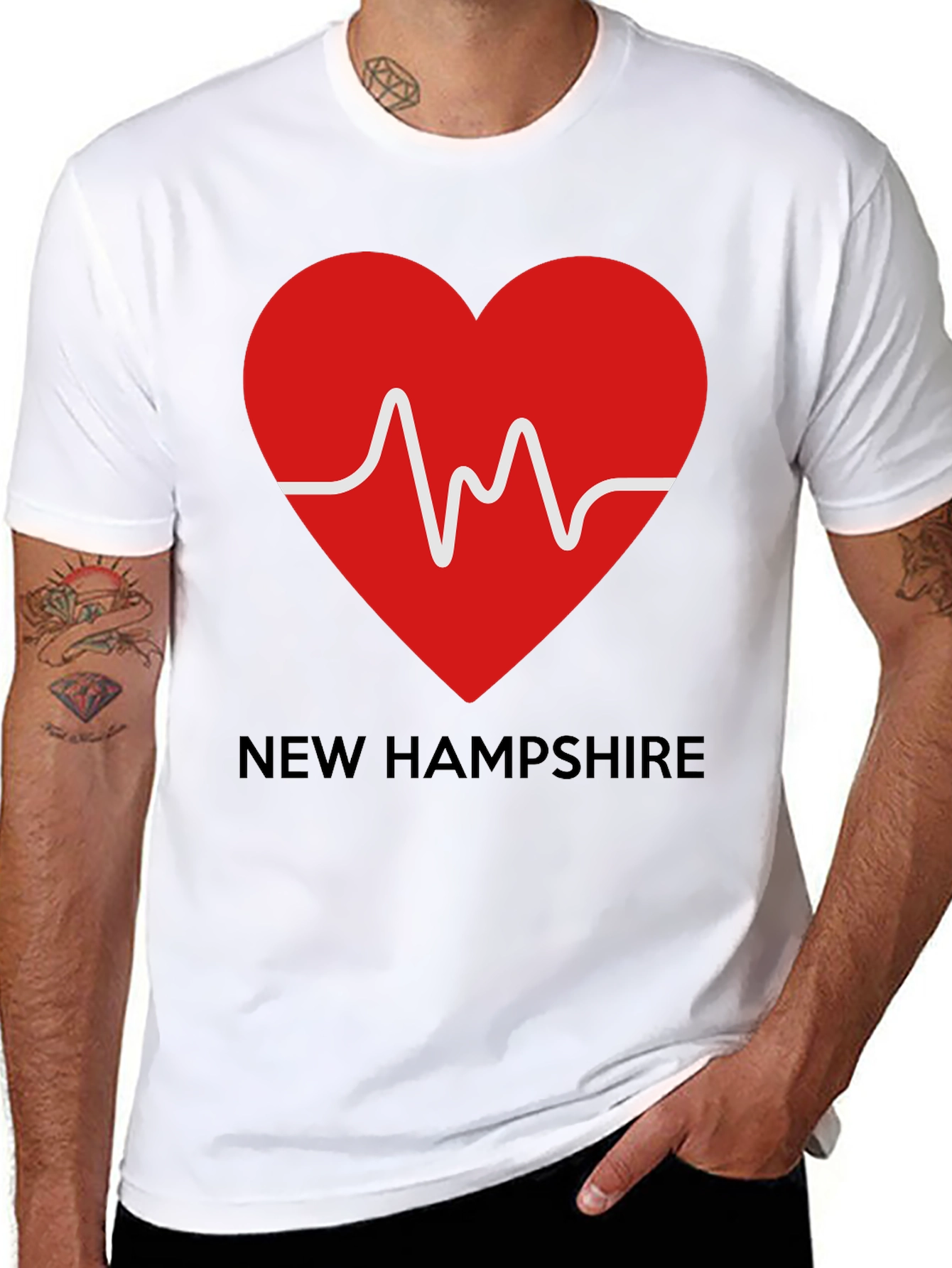 New Hampshire Heartbeat T-Shirt