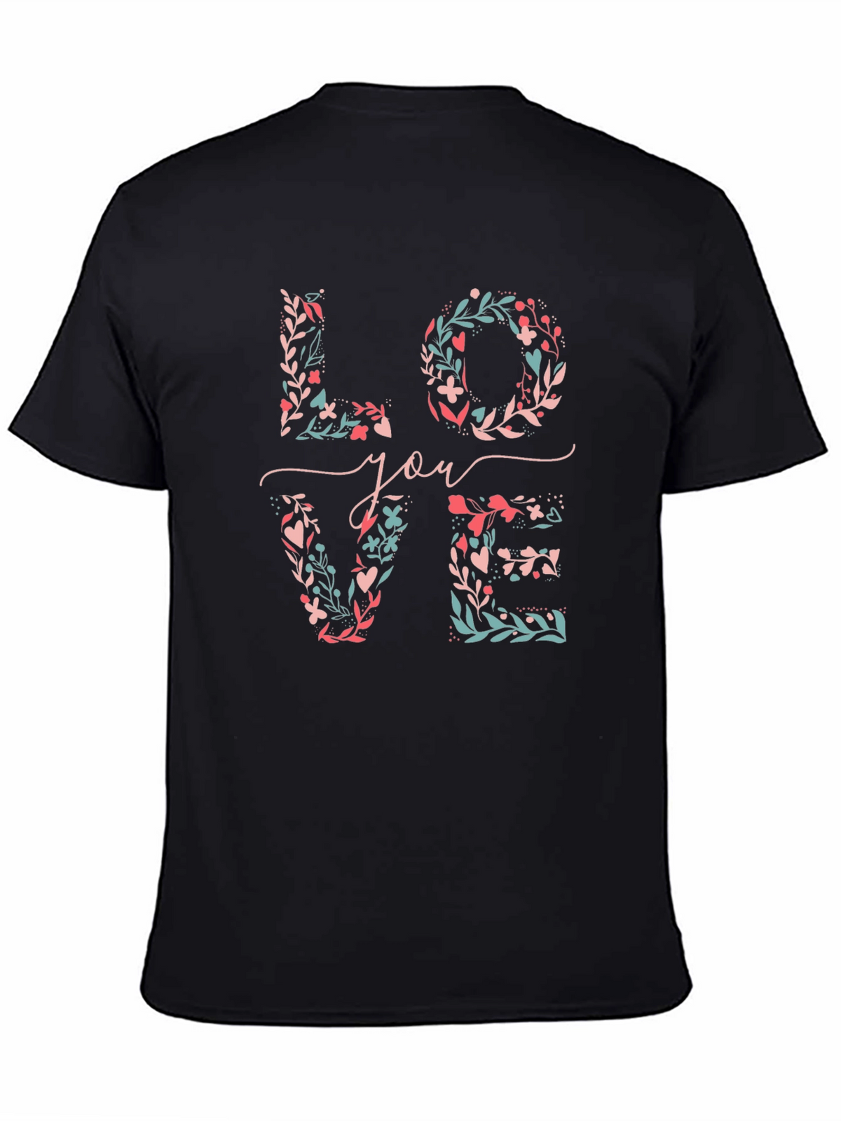 Floral LOVE You T-Shirt - Stylish & Unique