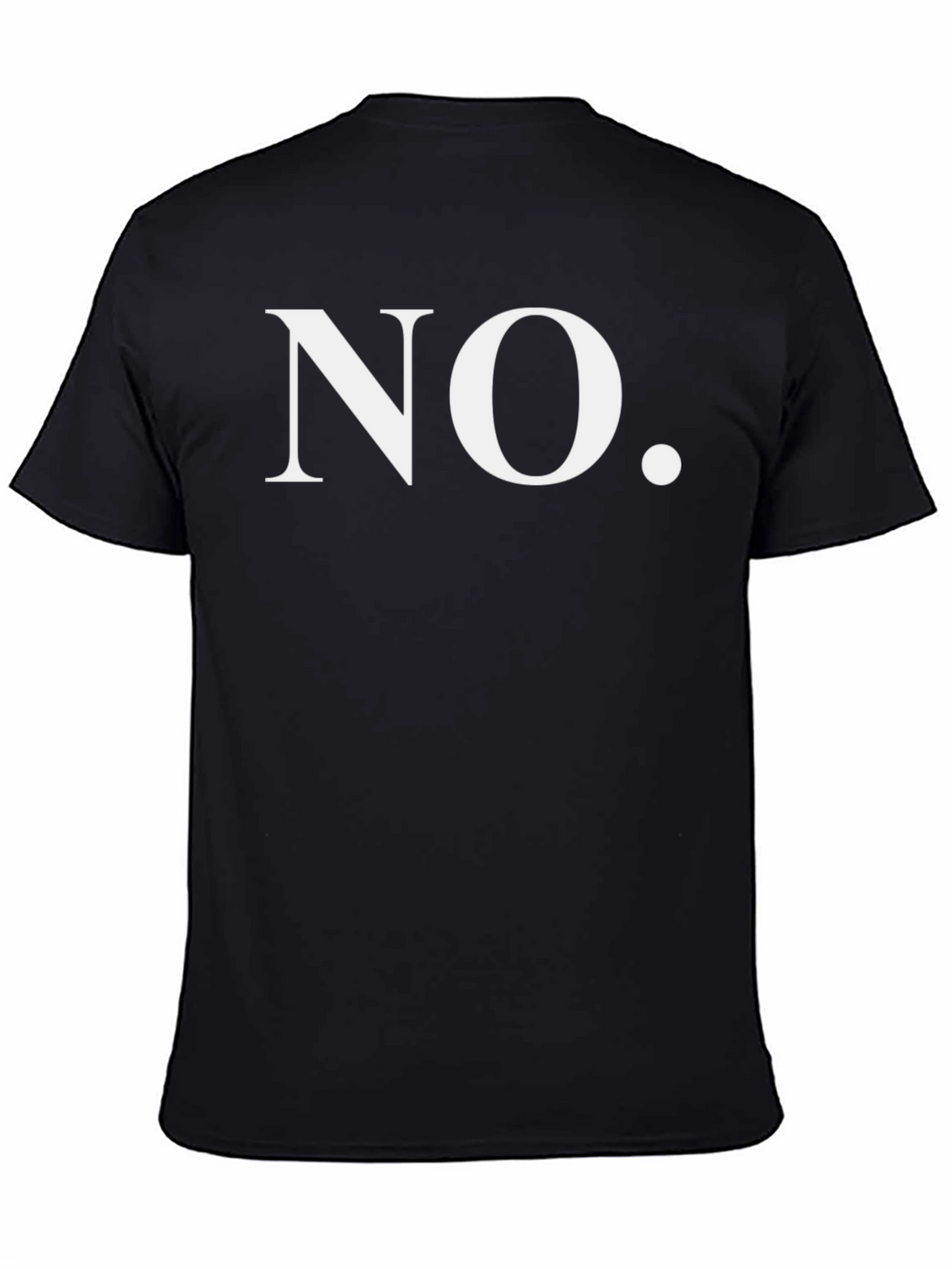 No Graphic T-Shirt - Simple Statement Tee