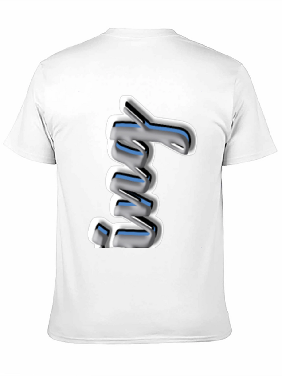 Cool 3D Spring Graphic Black T-Shirt
