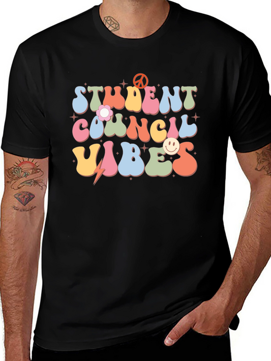 Student Council Vibes Graphic T-Shirt