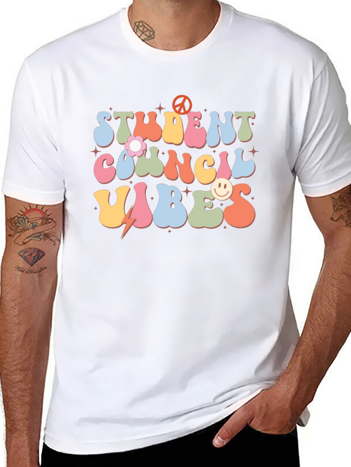 Student Council Vibes Graphic T-Shirt