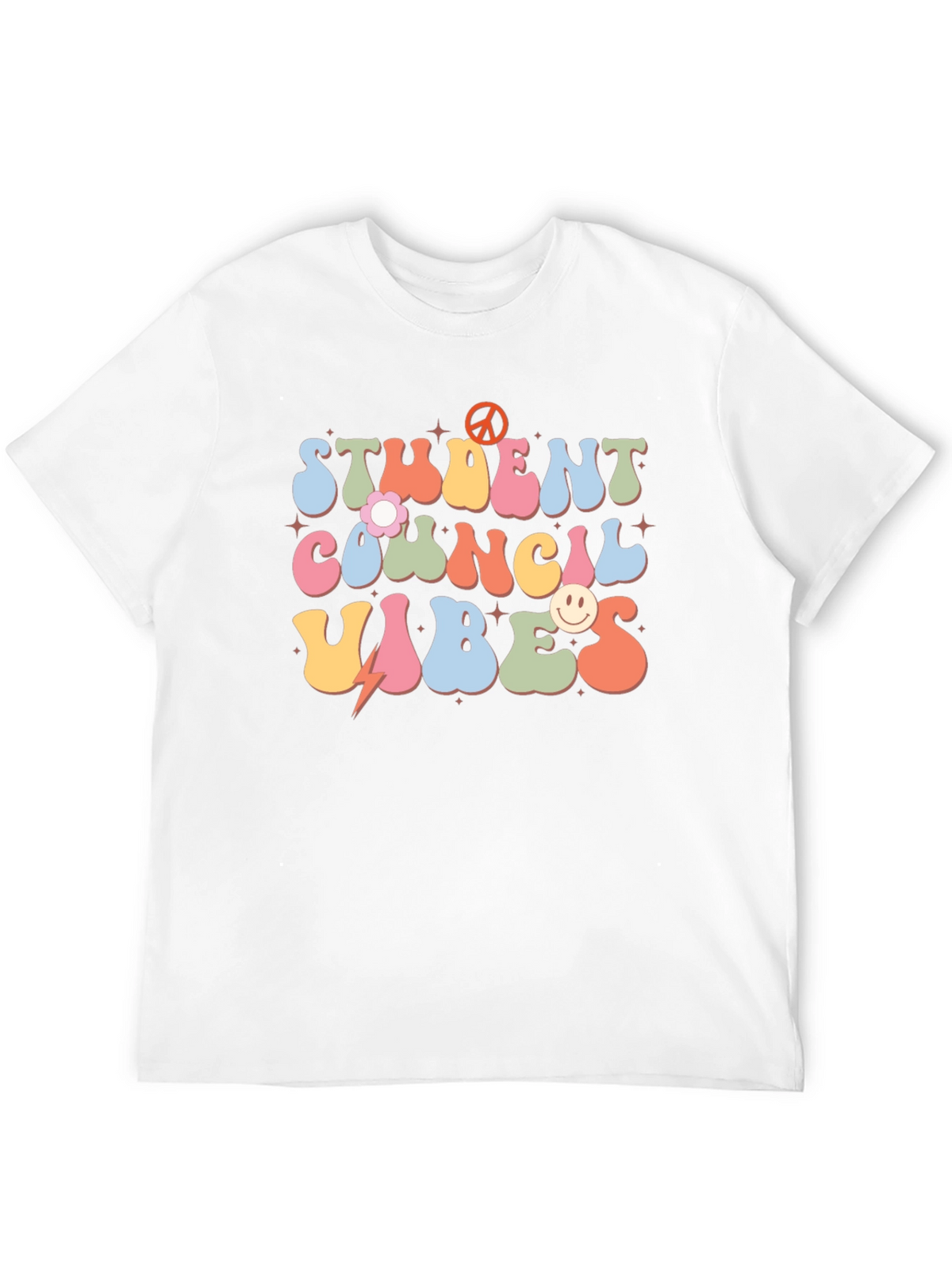 Student Council Vibes Graphic T-Shirt