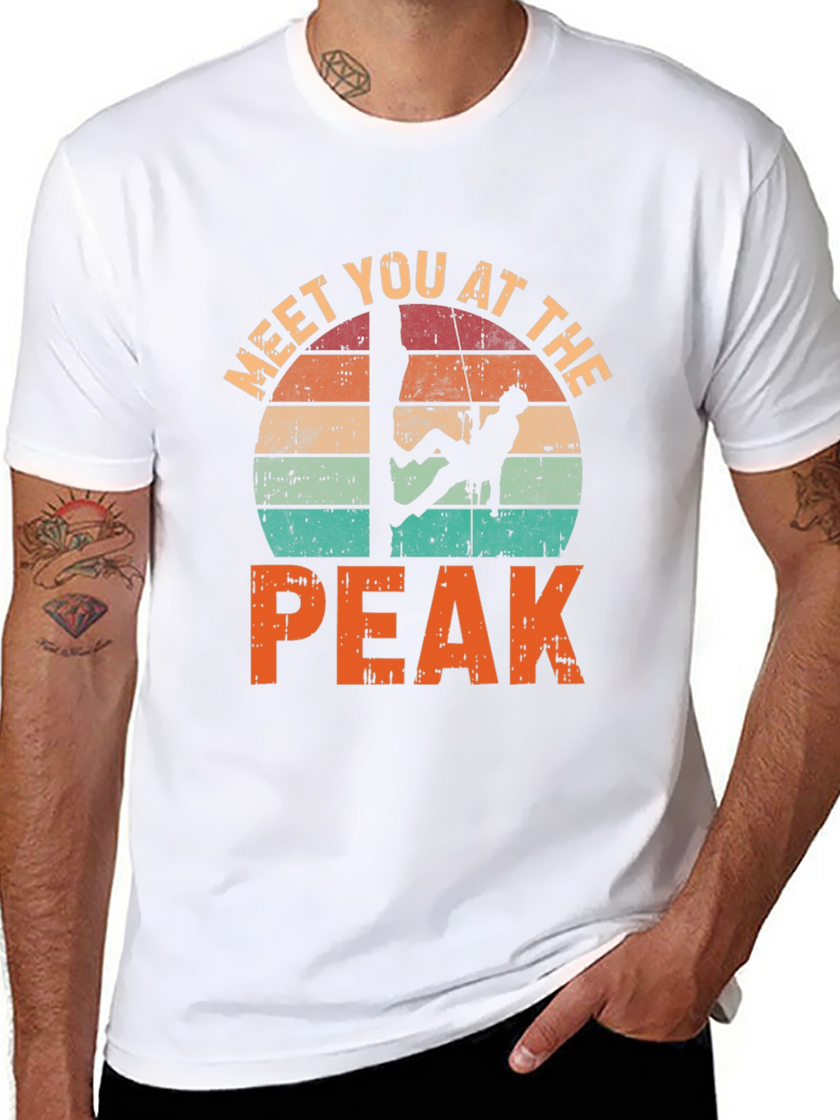Meet You at the Peak Graphic Tee
