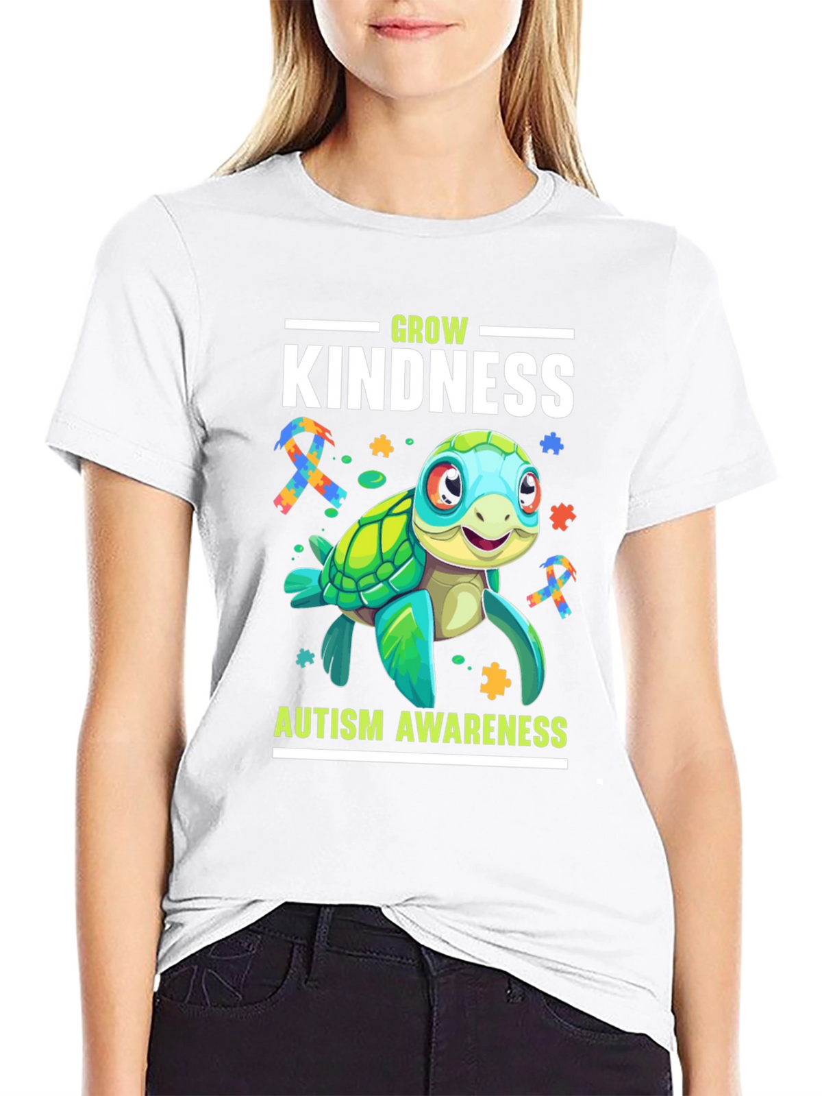 Grow Kindness Autism Awareness T-Shirt