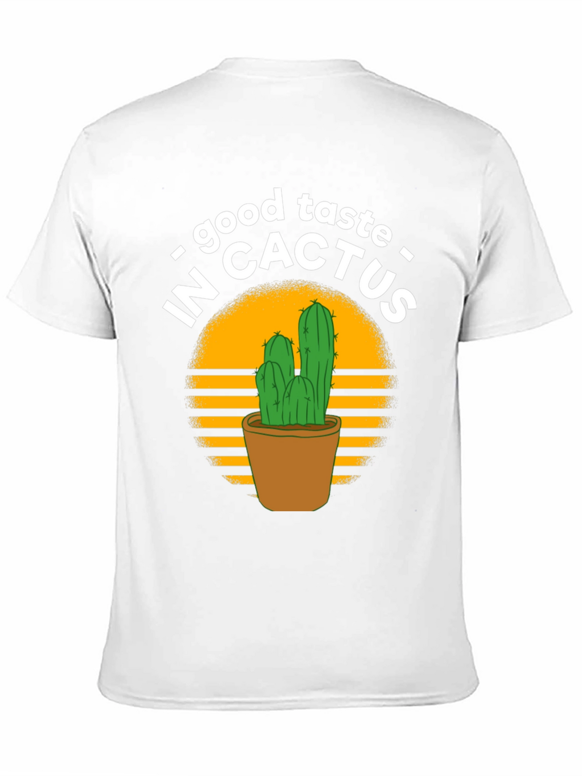 Good Taste in Cactus Graphic T-Shirt