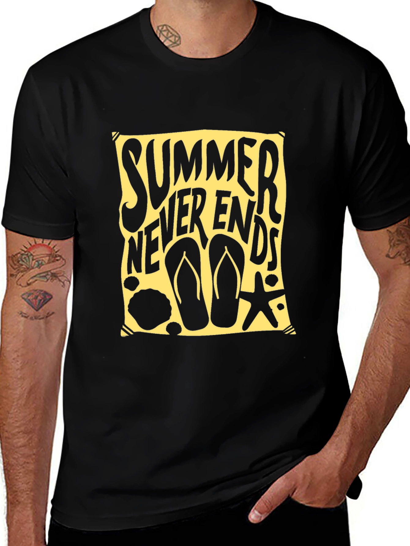 Summer Never Ends Graphic T-Shirt