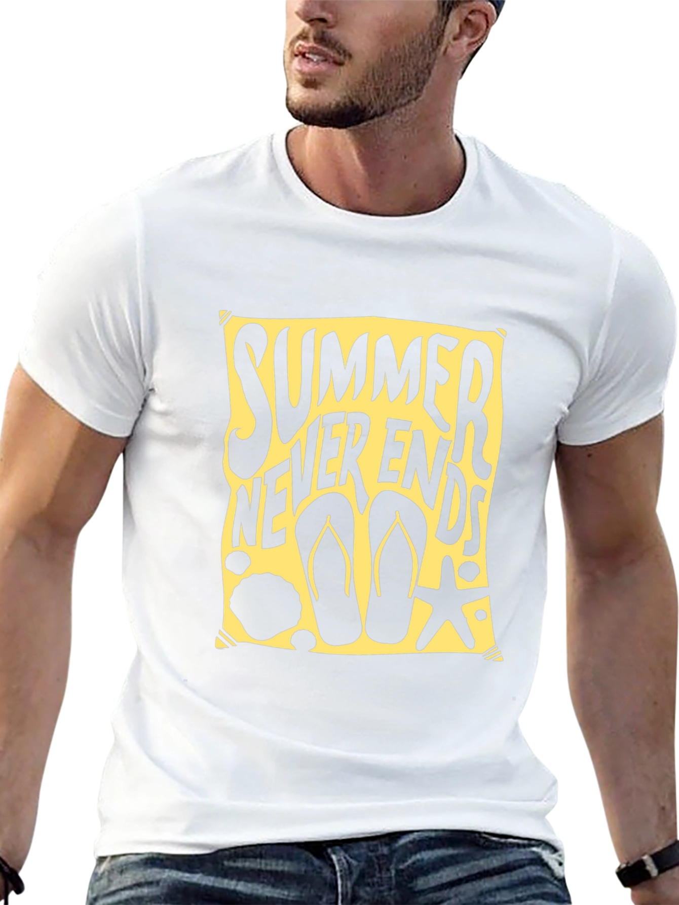 Summer Never Ends Graphic T-Shirt