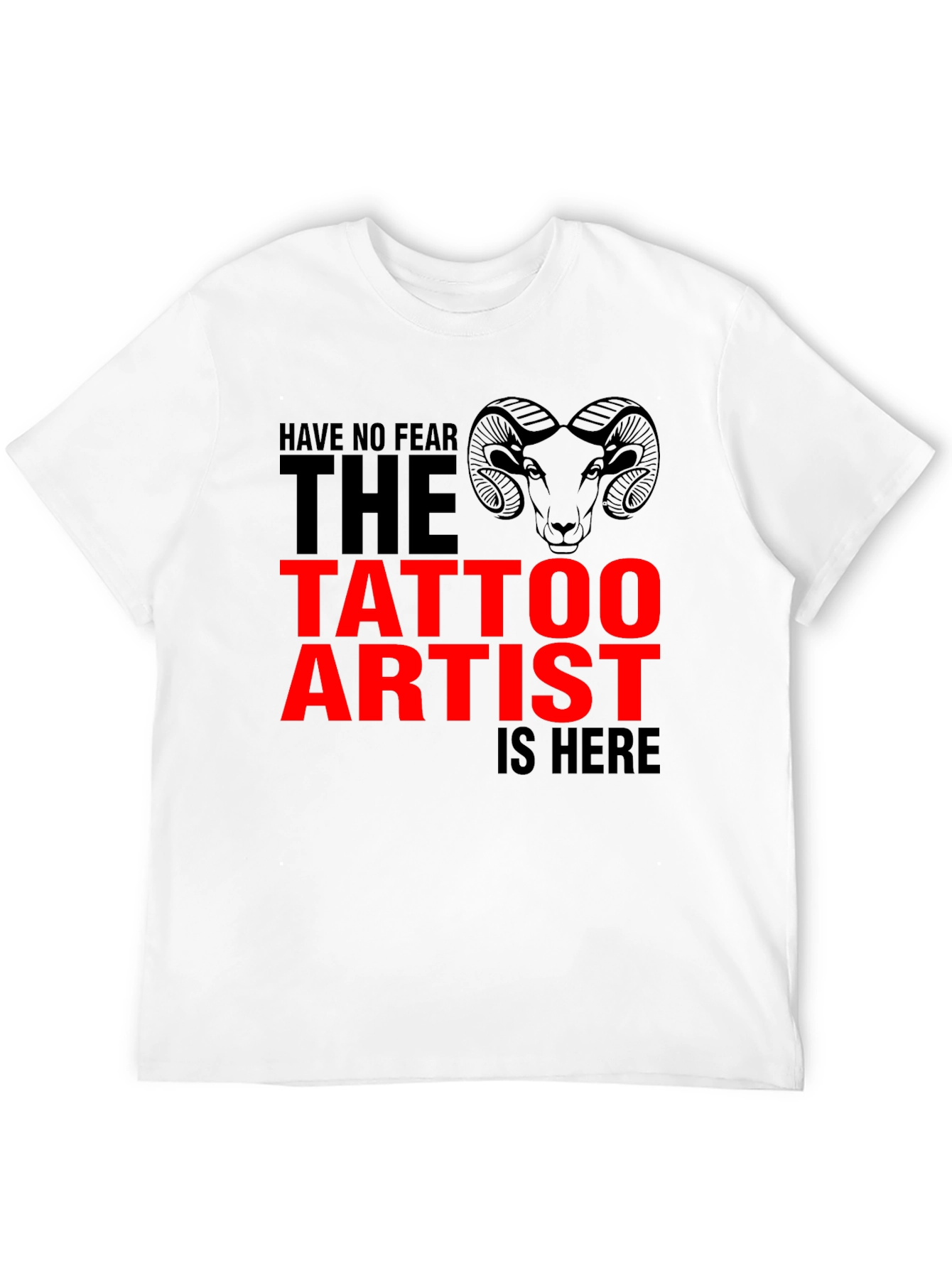Tattoo Artist Graphic T-Shirt - Black Cotton Tee