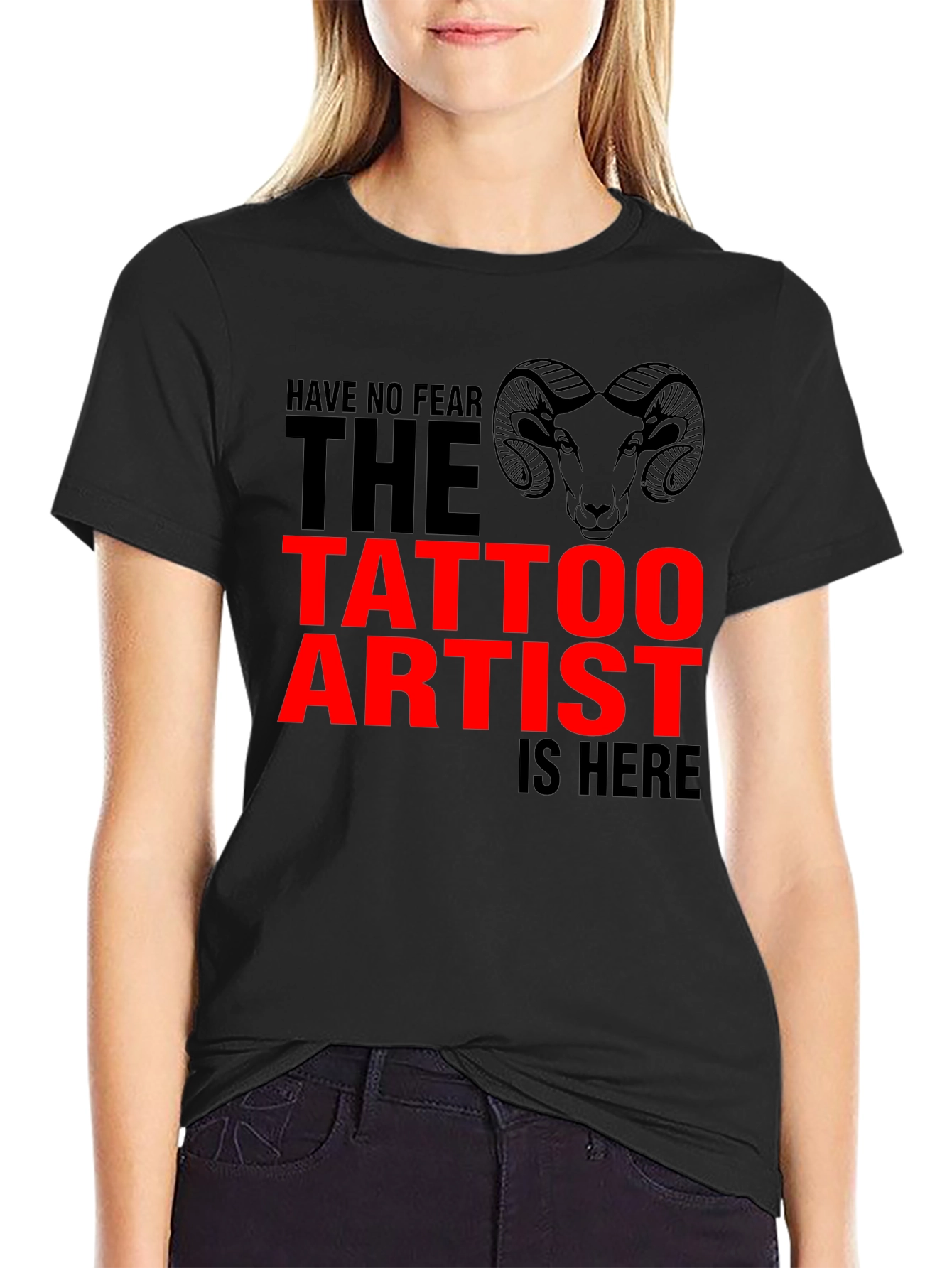 Tattoo Artist Graphic T-Shirt - Black Cotton Tee