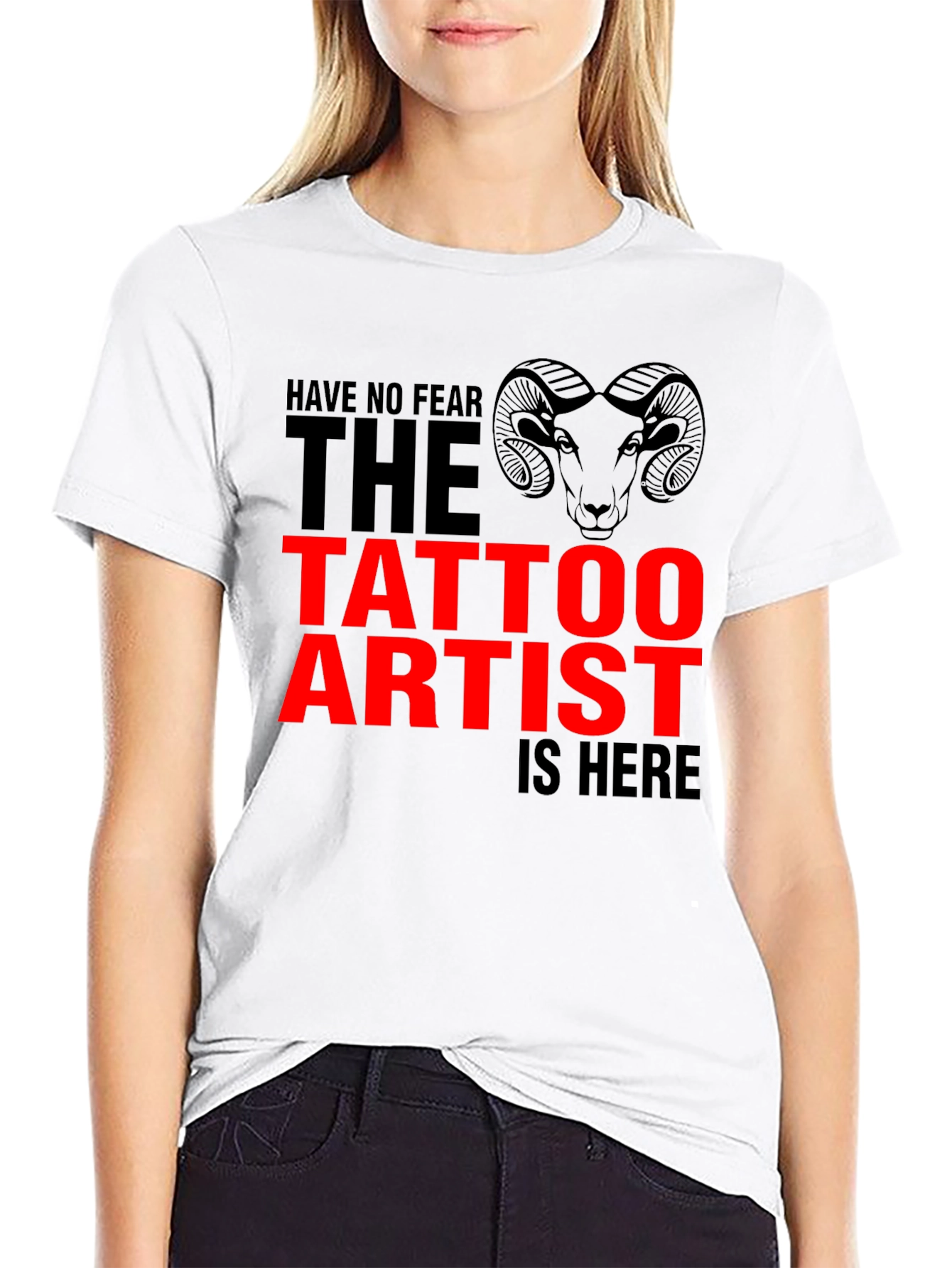 Tattoo Artist Graphic T-Shirt - Black Cotton Tee