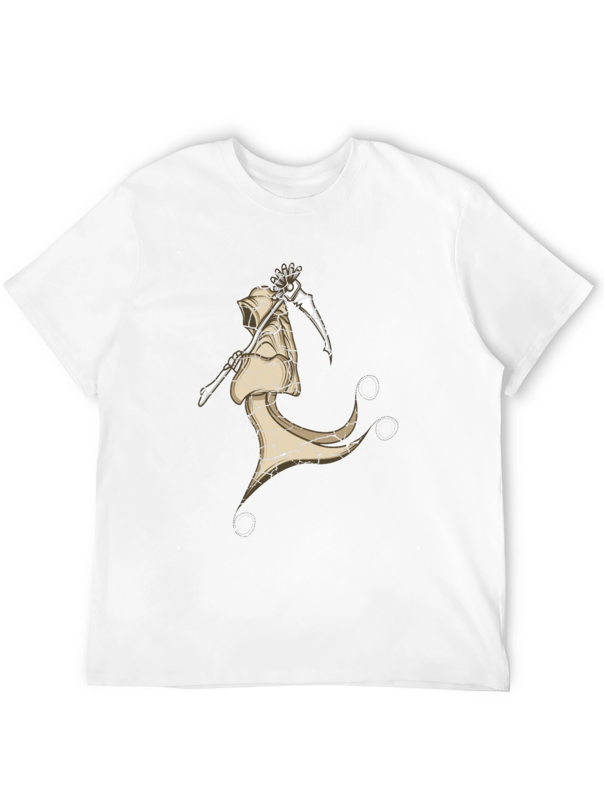 Grim Reaper Graphic Tee - Dark Humor T-Shirt
