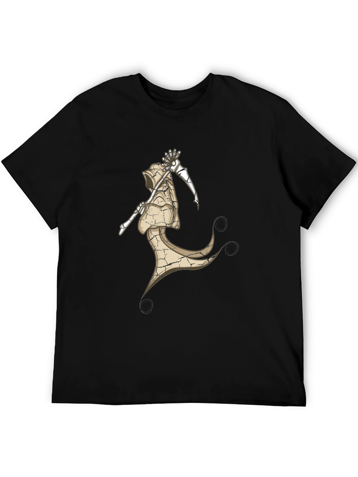 Grim Reaper Graphic Tee - Dark Humor T-Shirt