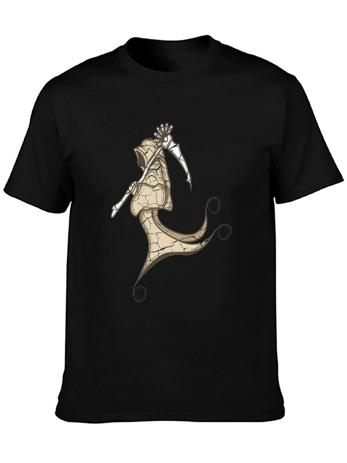 Grim Reaper Graphic Tee - Dark Humor T-Shirt