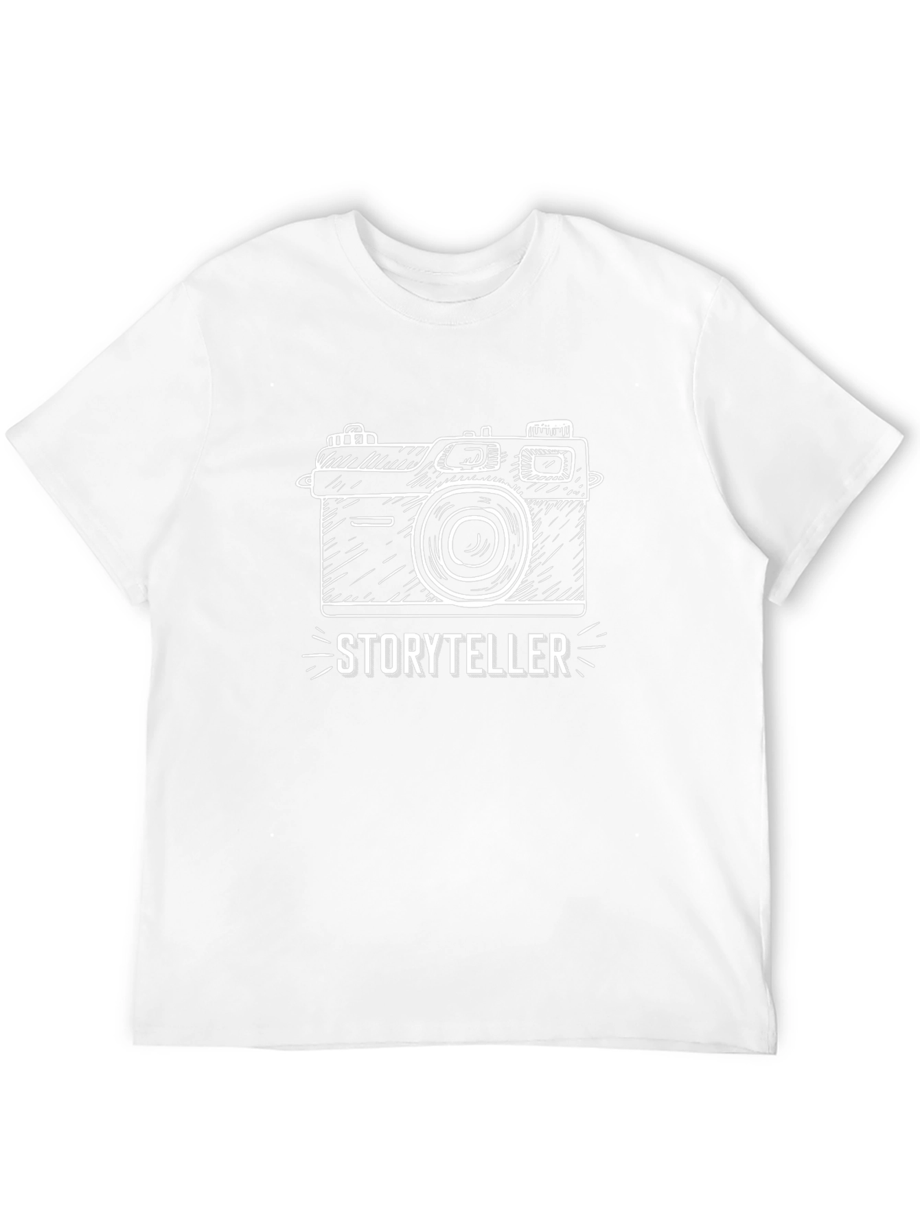 Storyteller Camera Graphic T-Shirt - Black