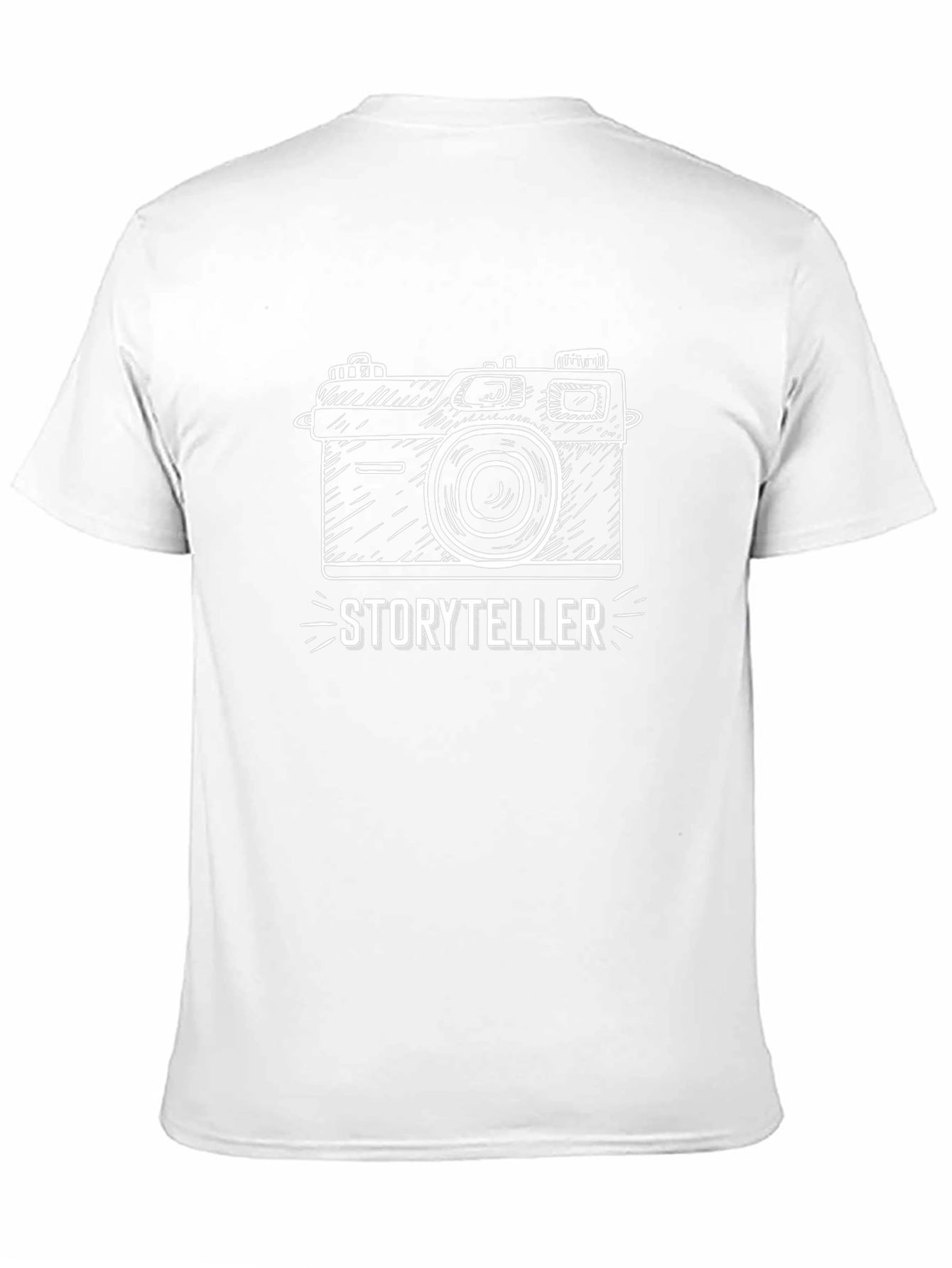 Storyteller Camera Graphic T-Shirt - Black