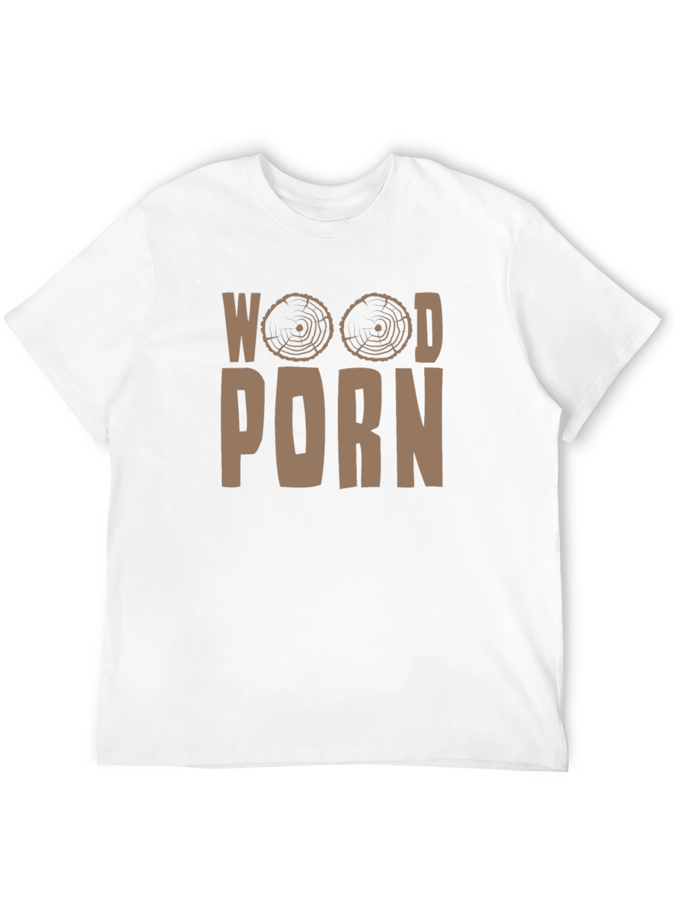 Wood Porn T-Shirt Lumberjack Humor Tee