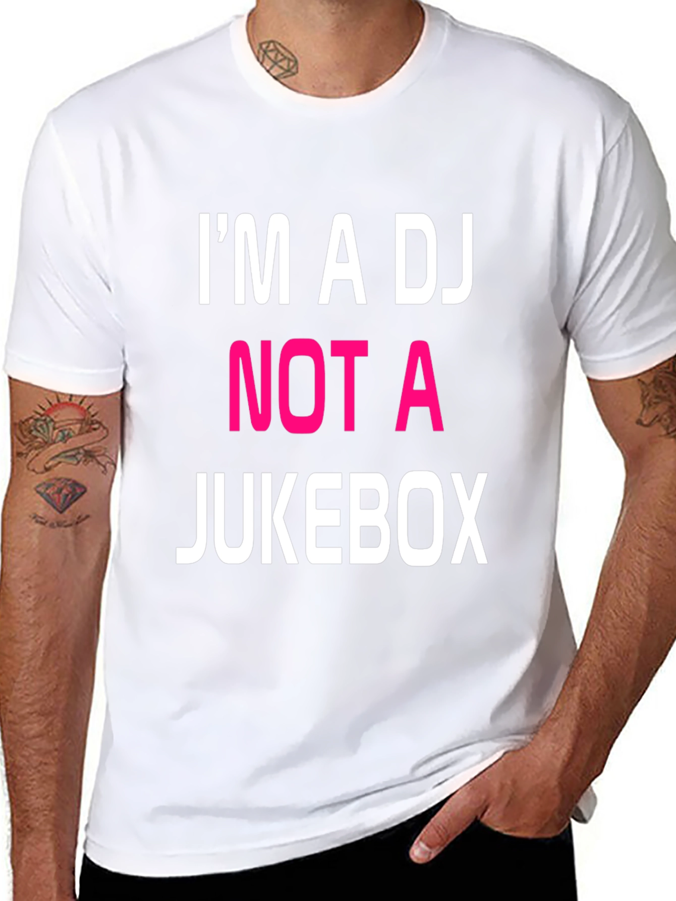 DJ Not a Jukebox Graphic Tee