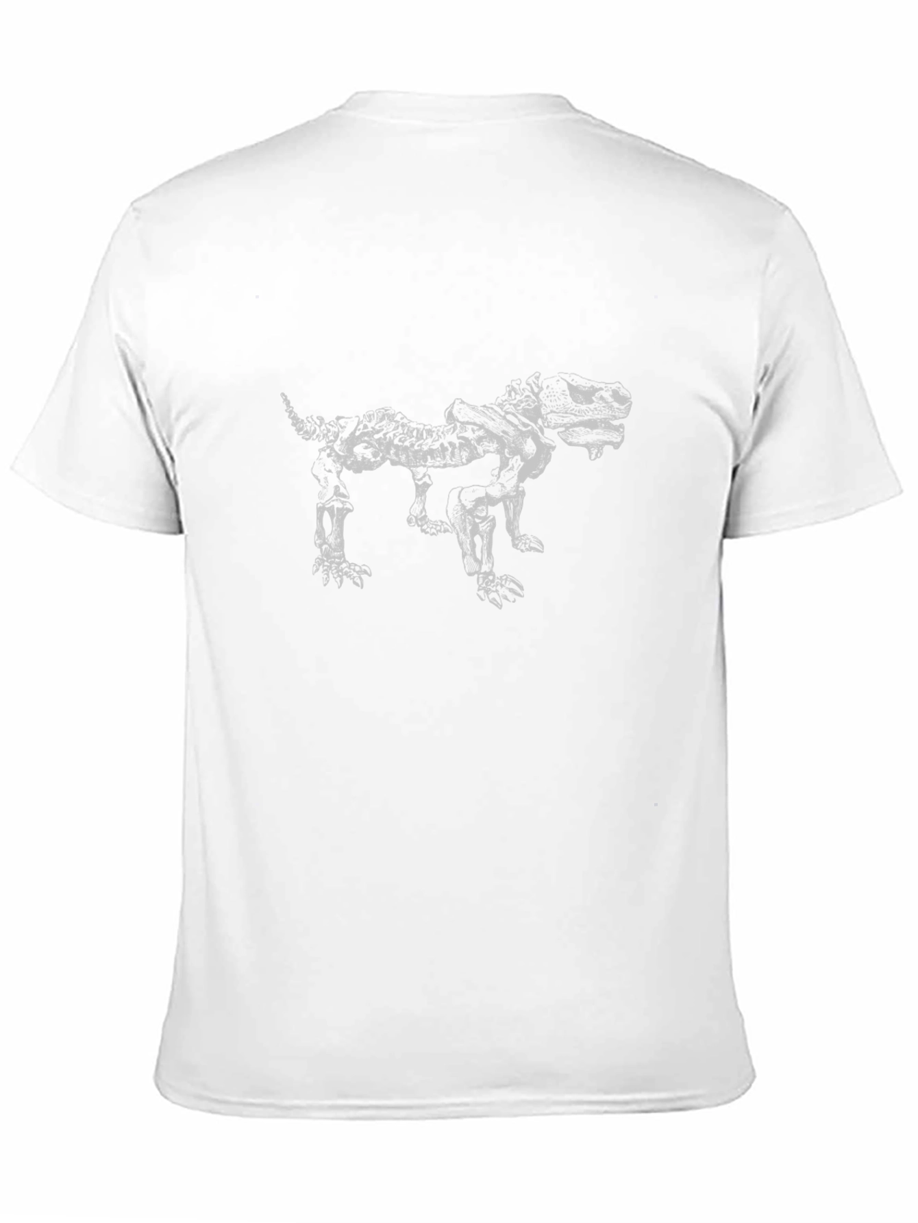 Skeleton Dog Black T-Shirt