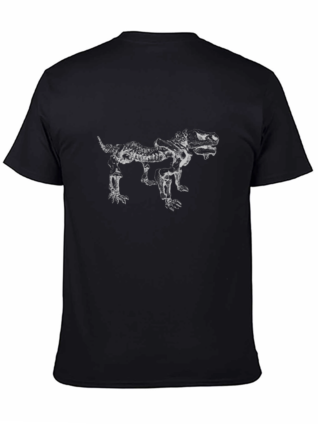 Skeleton Dog Black T-Shirt