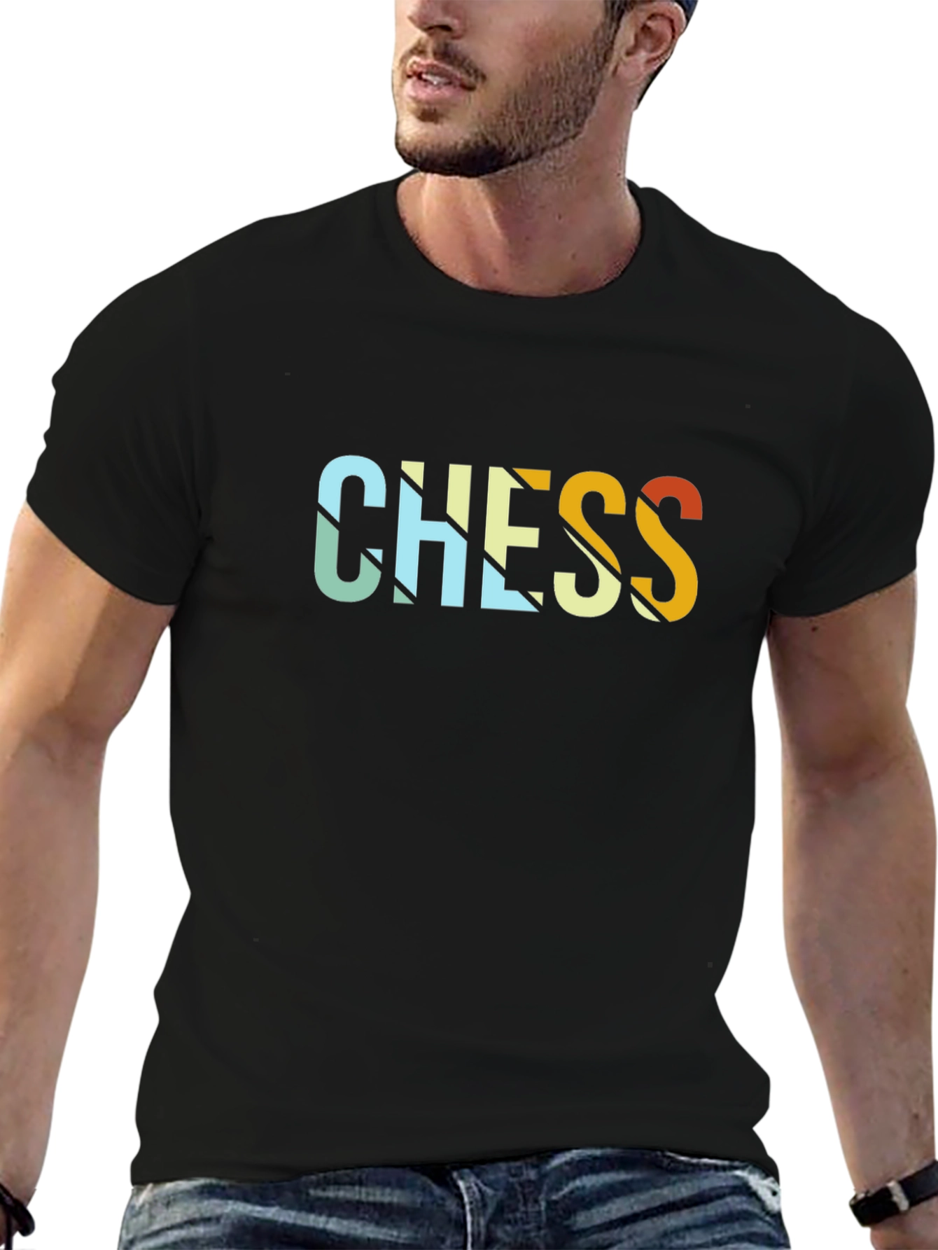 Chess Graphic T-Shirt - Casual & Stylish