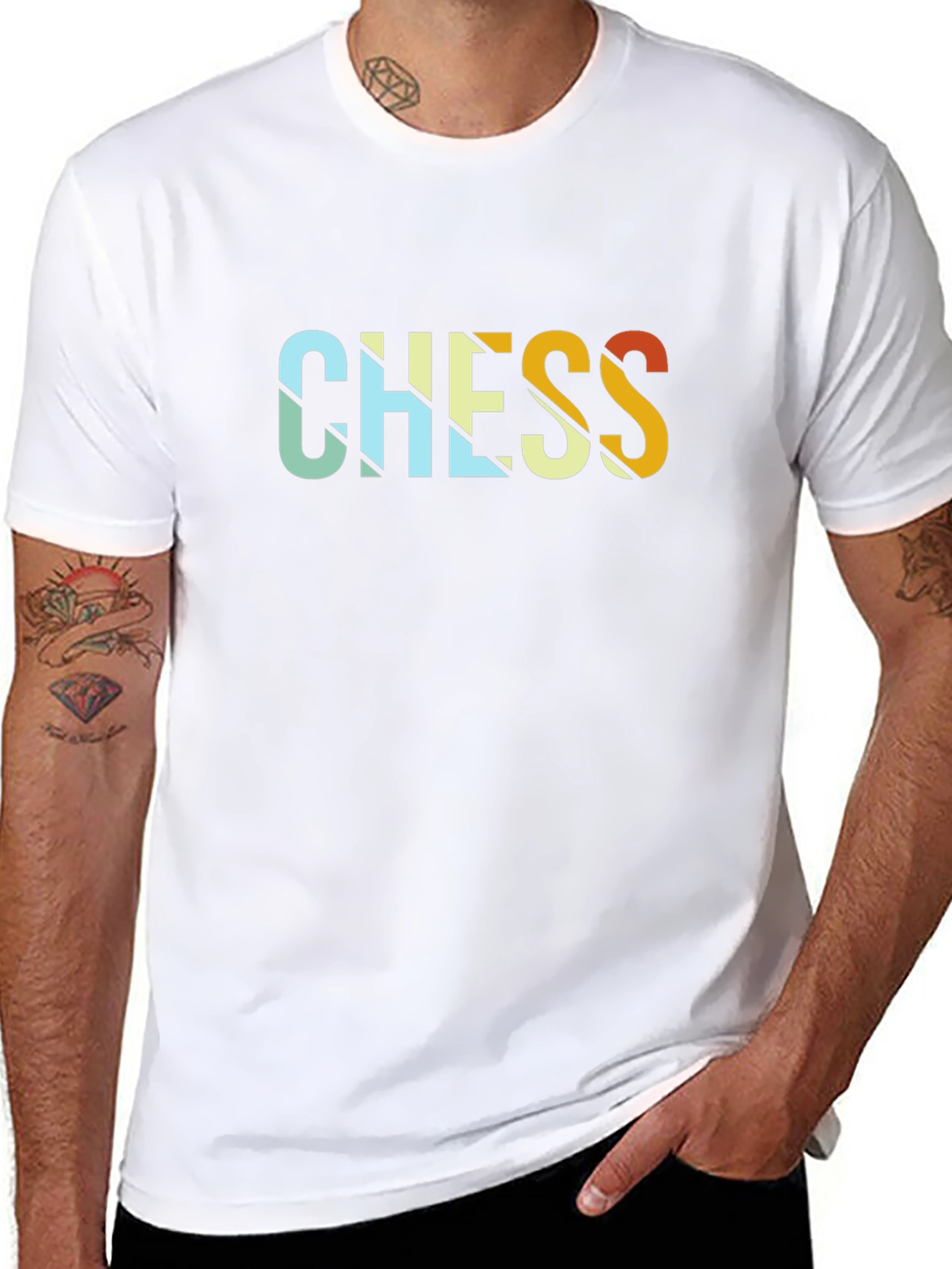 Chess Graphic T-Shirt - Casual & Stylish