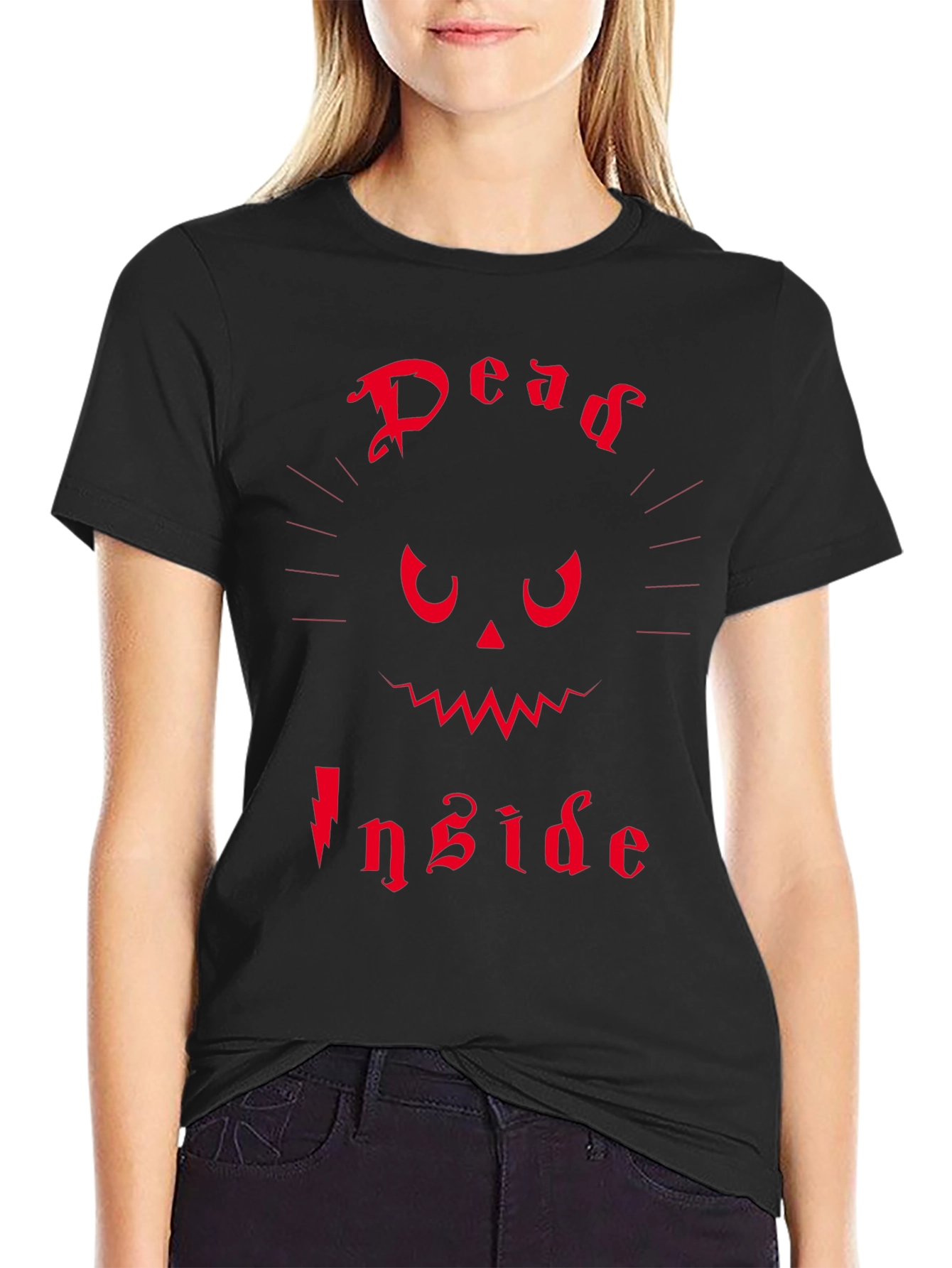 Dead Inside Graphic T-Shirt - Mens Halloween Tee