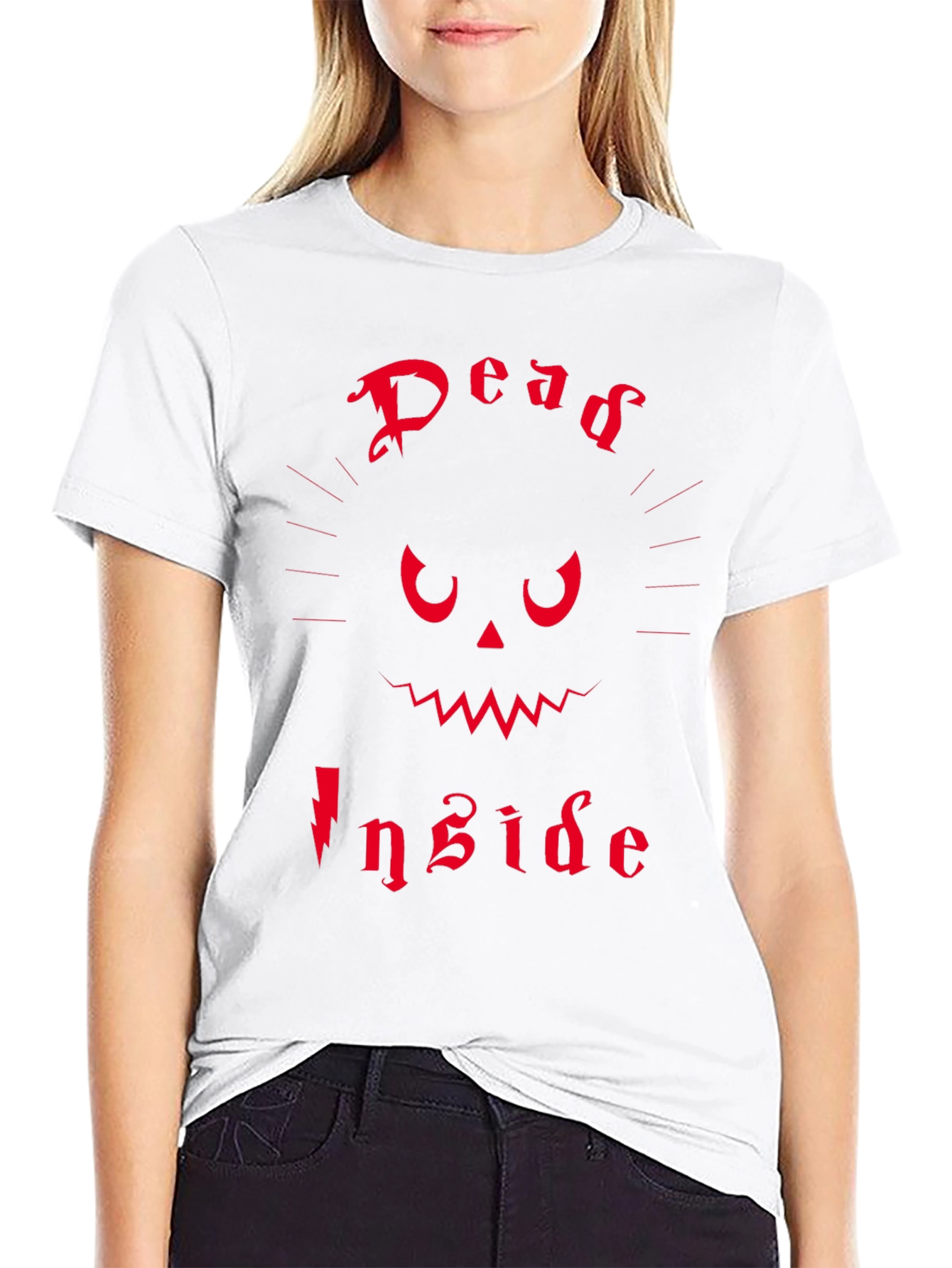 Dead Inside Graphic T-Shirt - Mens Halloween Tee