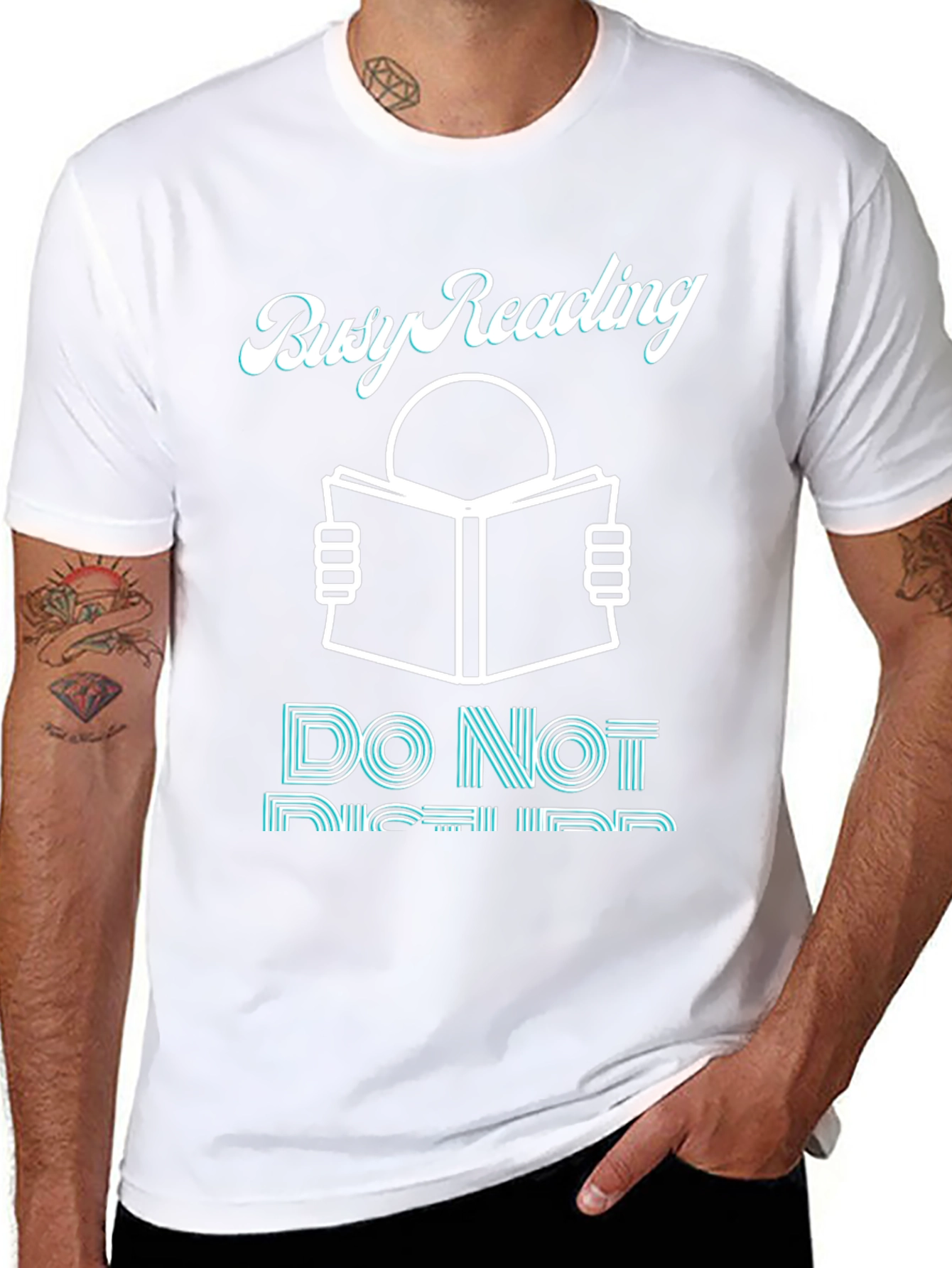 Busy Reading T-Shirt - Do Not Disturb
