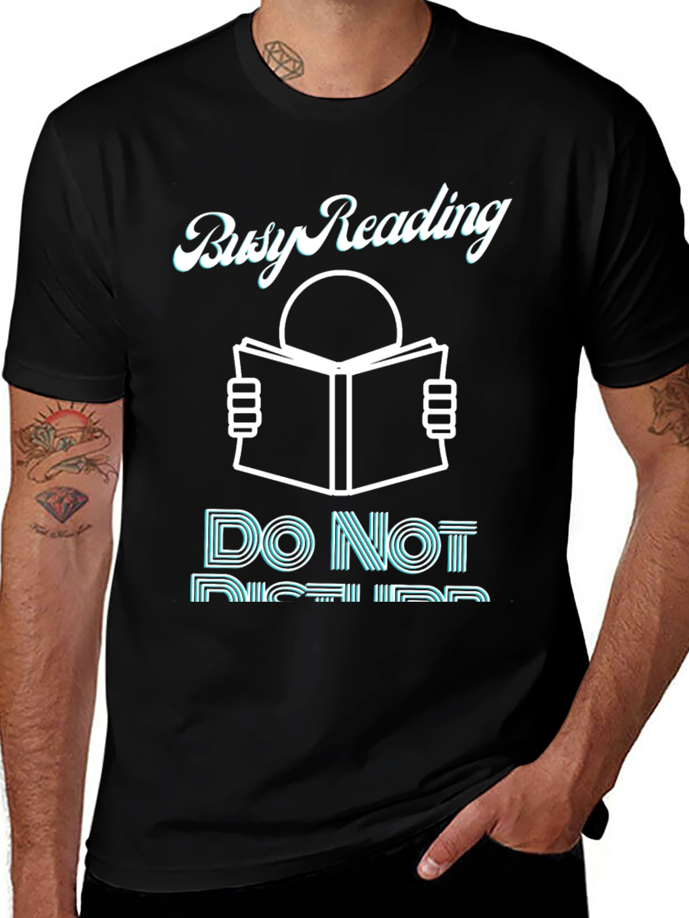 Busy Reading T-Shirt - Do Not Disturb
