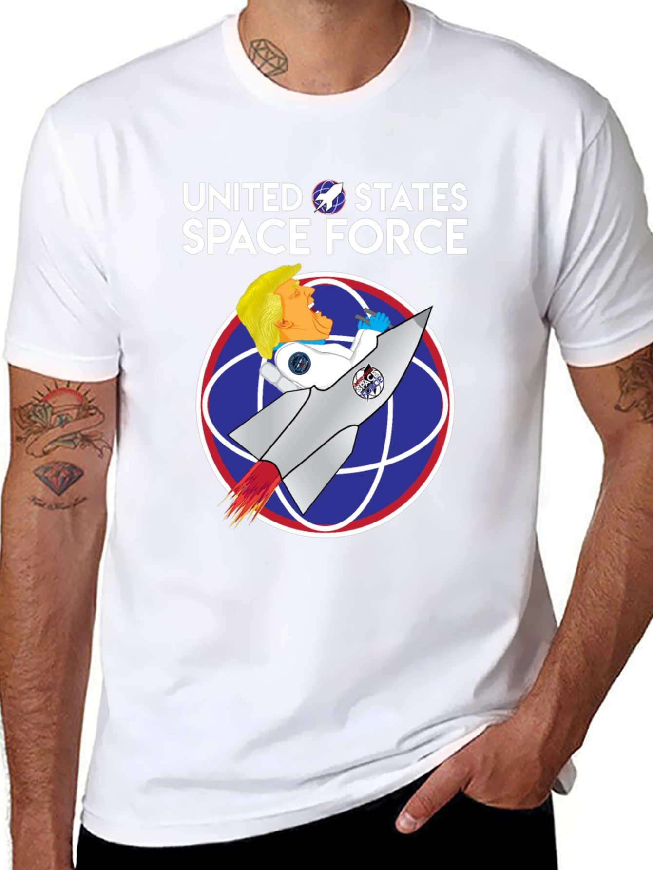 United States Space Force Trump T-Shirt
