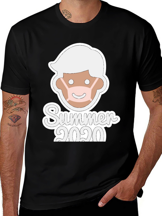 Summer 2020 Masked Man Black Tee