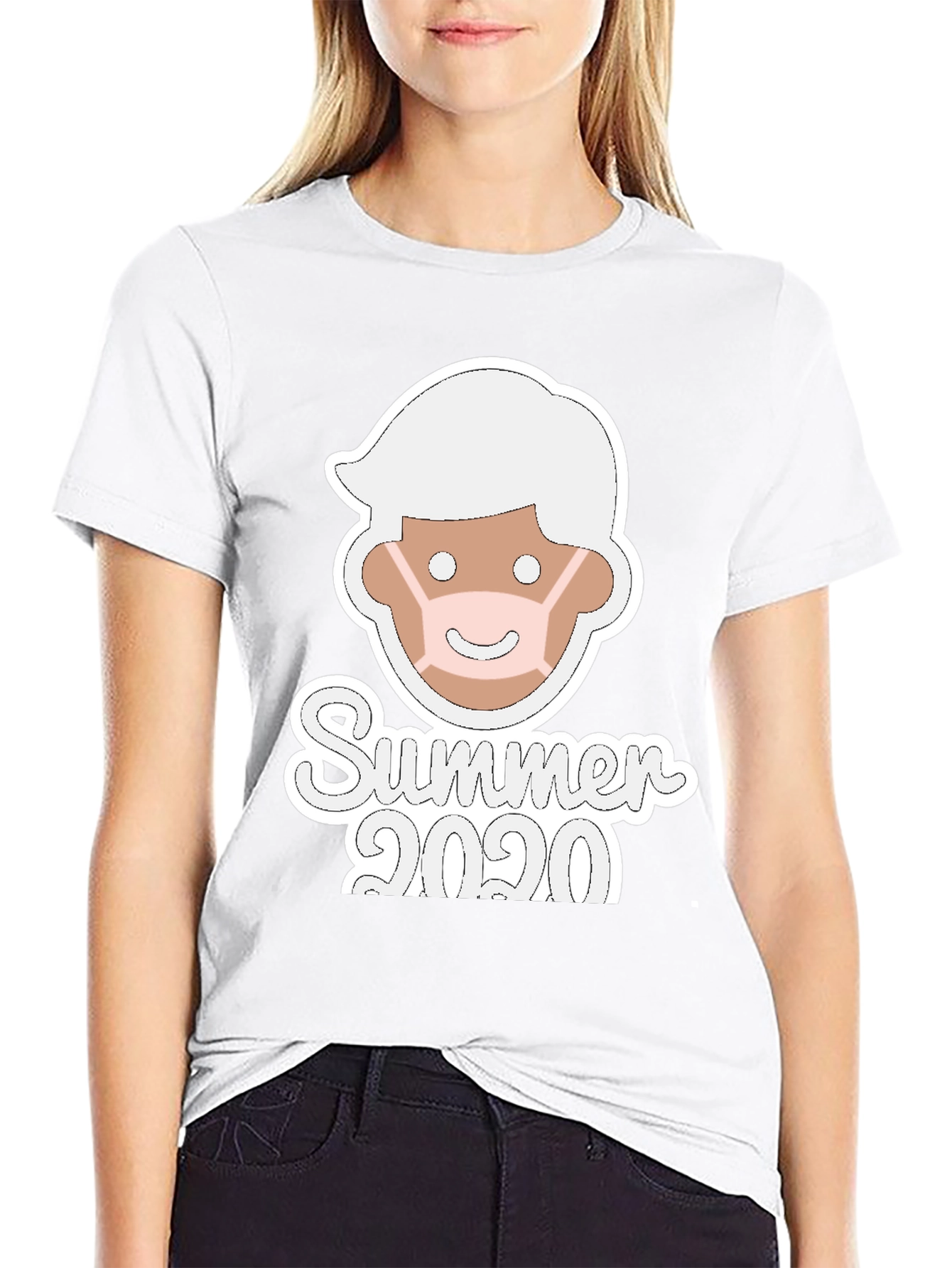Summer 2020 Masked Man Black Tee