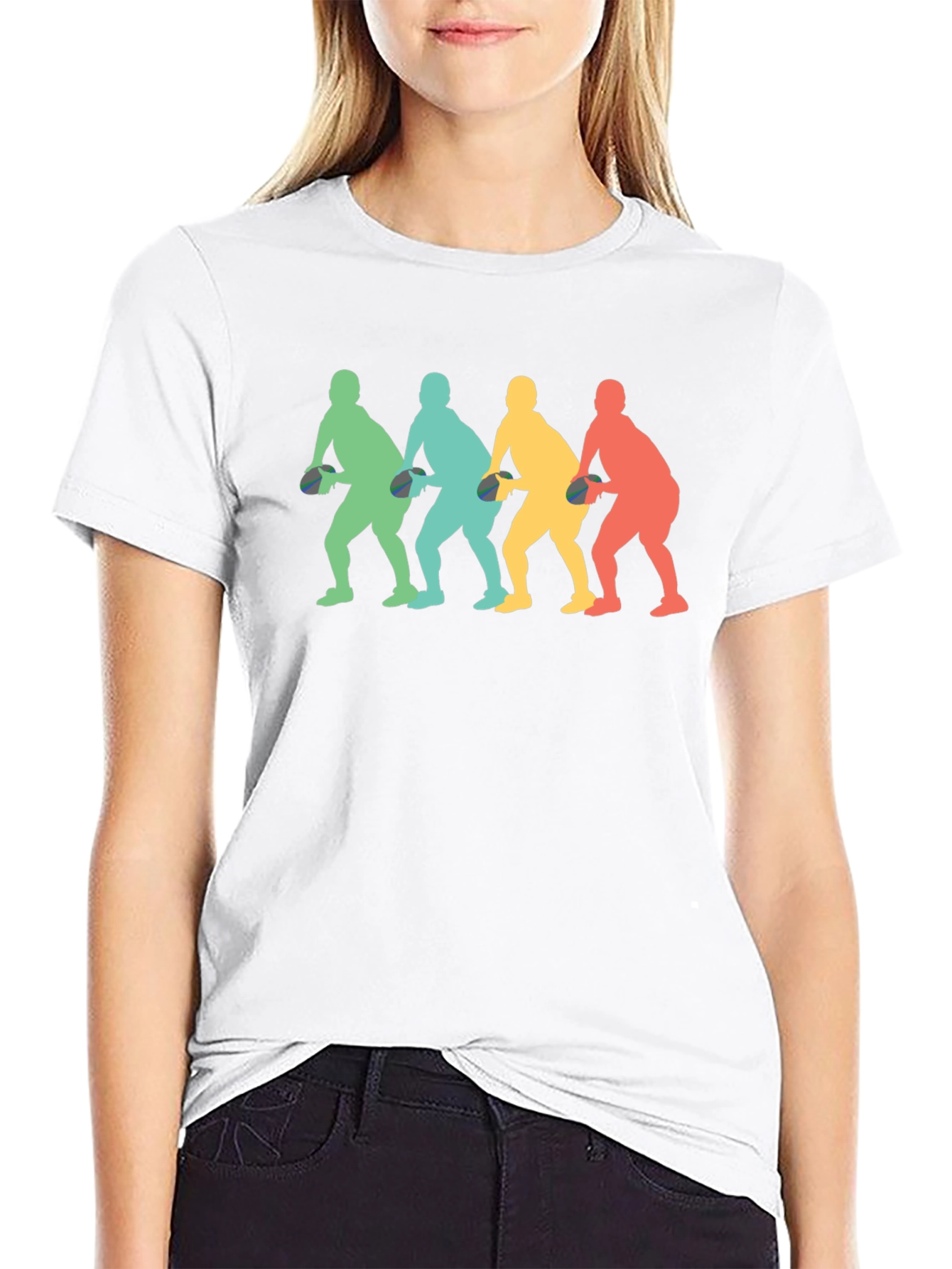 Retro Table Tennis Player T-Shirt