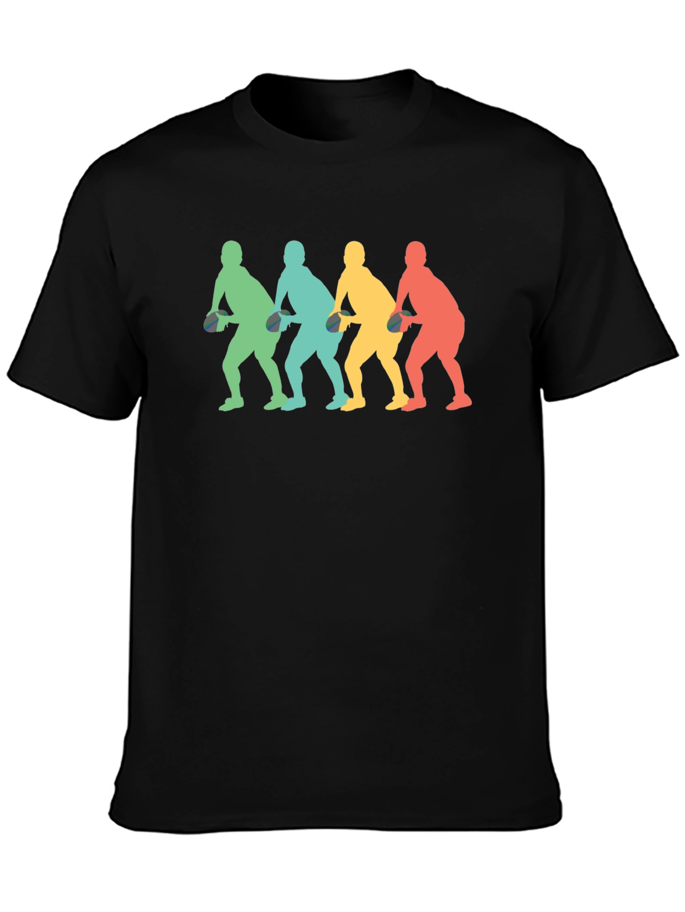 Retro Table Tennis Player T-Shirt