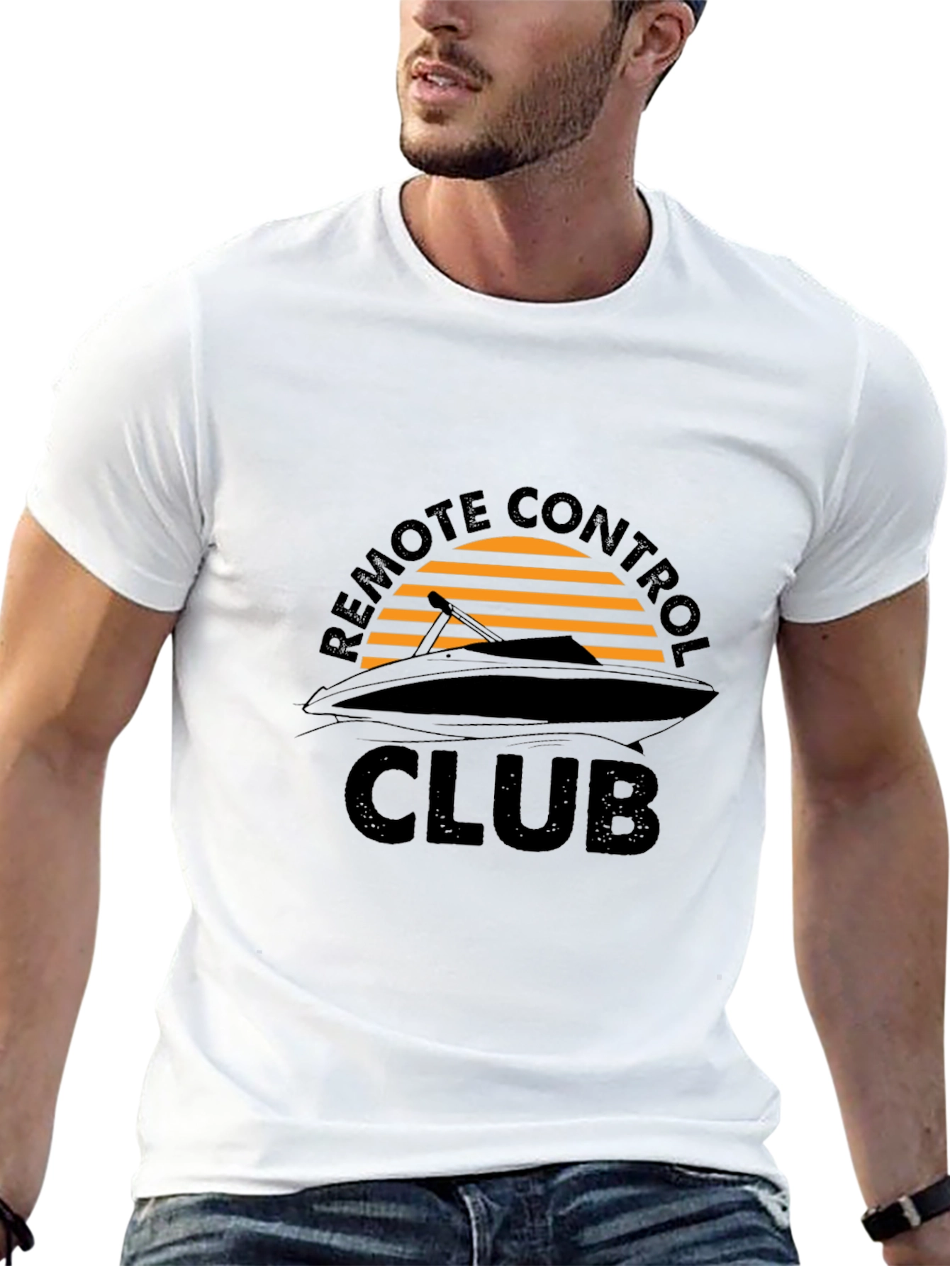 Remote Control Boat Club Graphic T-Shirt