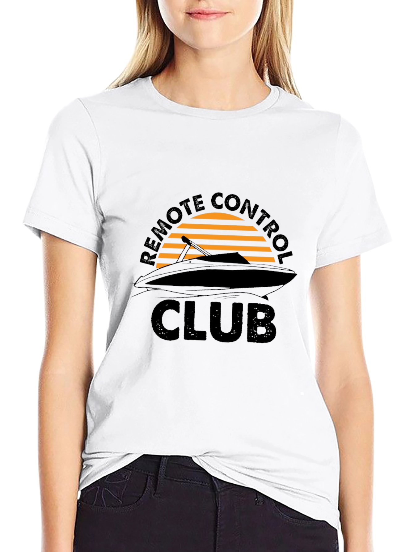 Remote Control Boat Club Graphic T-Shirt