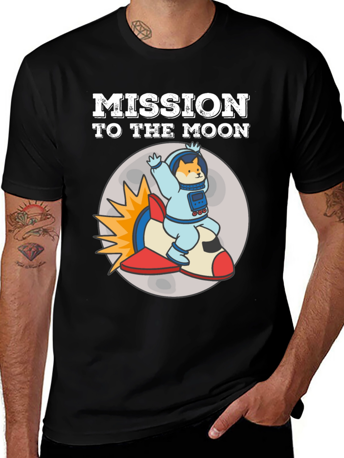 Mission to the Moon Graphic Tee