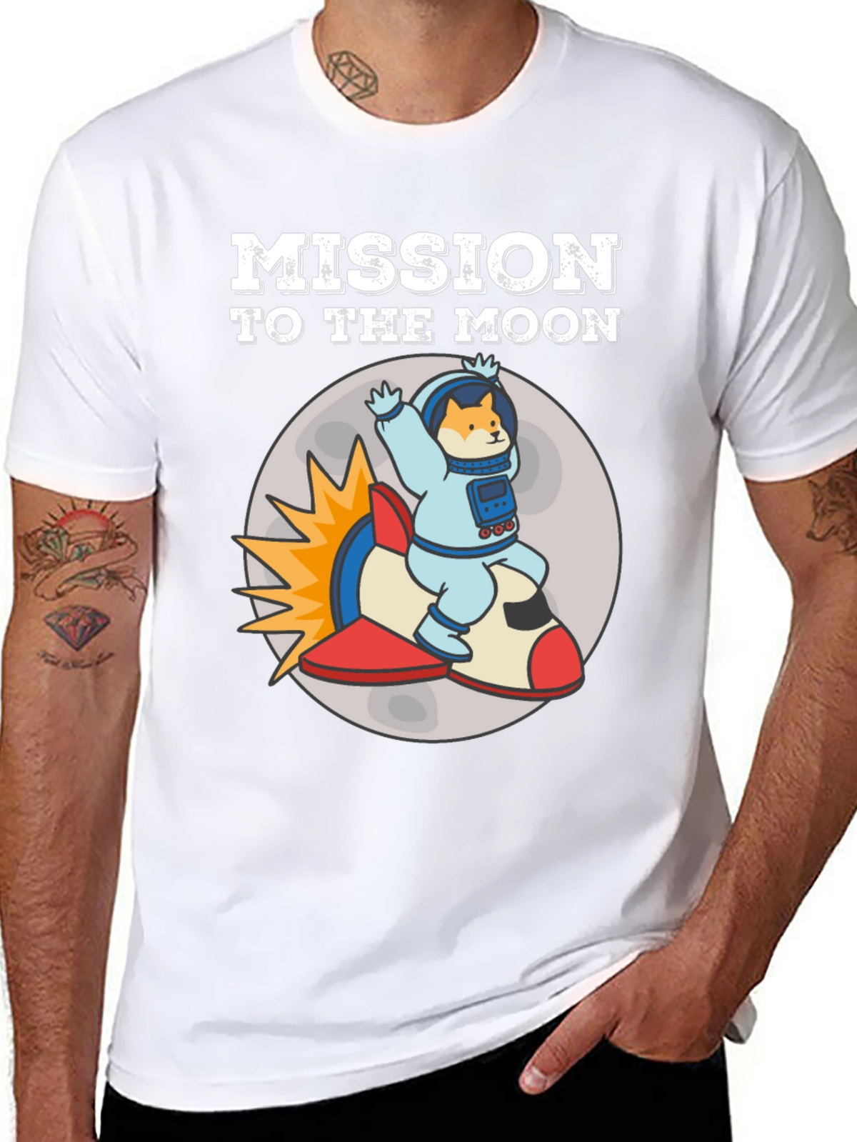 Mission to the Moon Graphic Tee