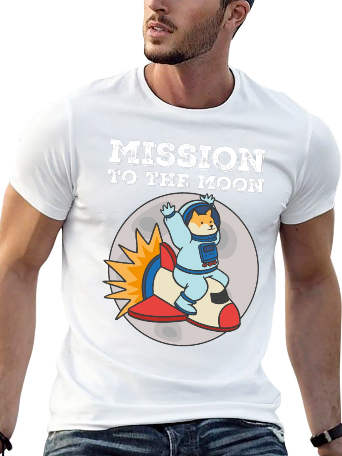 Mission to the Moon Graphic Tee
