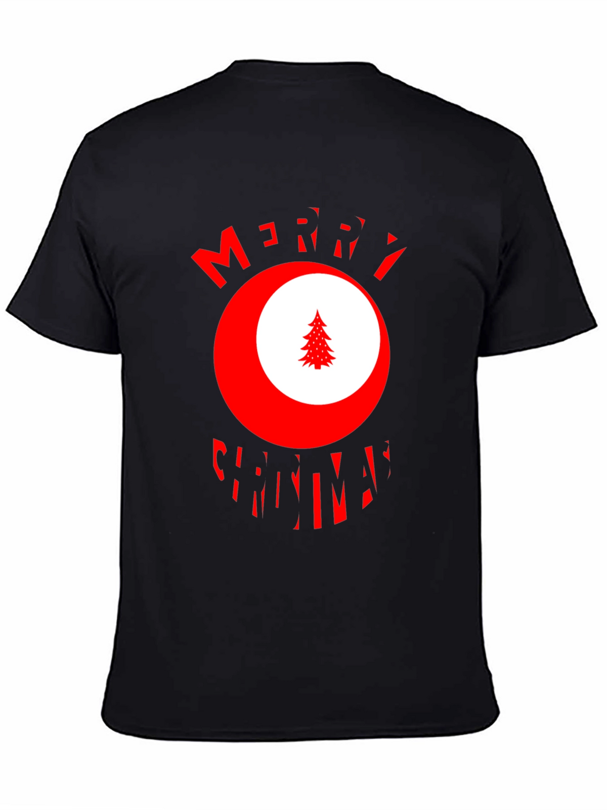 Festive Merry Christmas Graphic T-Shirt